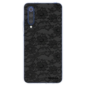 Picasee silikonový průhledný obal pro Xiaomi Mi 9 SE - Dark Elegance