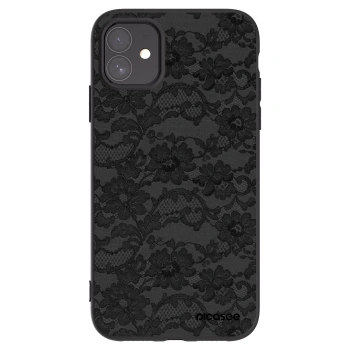 Picasee silikonový černý obal pro Apple iPhone 11 - Dark Elegance