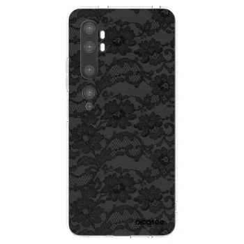 Picasee silikonový průhledný obal pro Xiaomi Mi Note 10 (Pro) - Dark Elegance