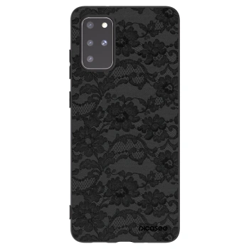 Picasee silikonový černý obal pro Samsung Galaxy S20+ G985F - Dark Elegance