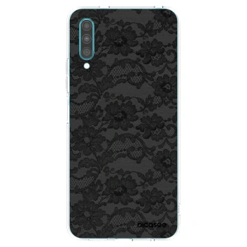 Picasee silikonový průhledný obal pro Samsung Galaxy A30s A307F - Dark Elegance