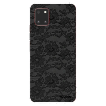Picasee silikonový průhledný obal pro Samsung Galaxy Note 10 Lite N770F - Dark Elegance