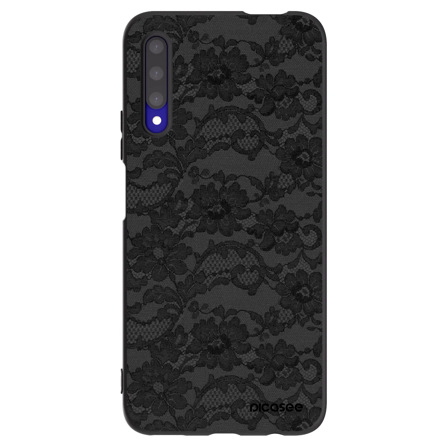 Picasee silikonový černý obal pro Honor 9X Pro - Dark Elegance
