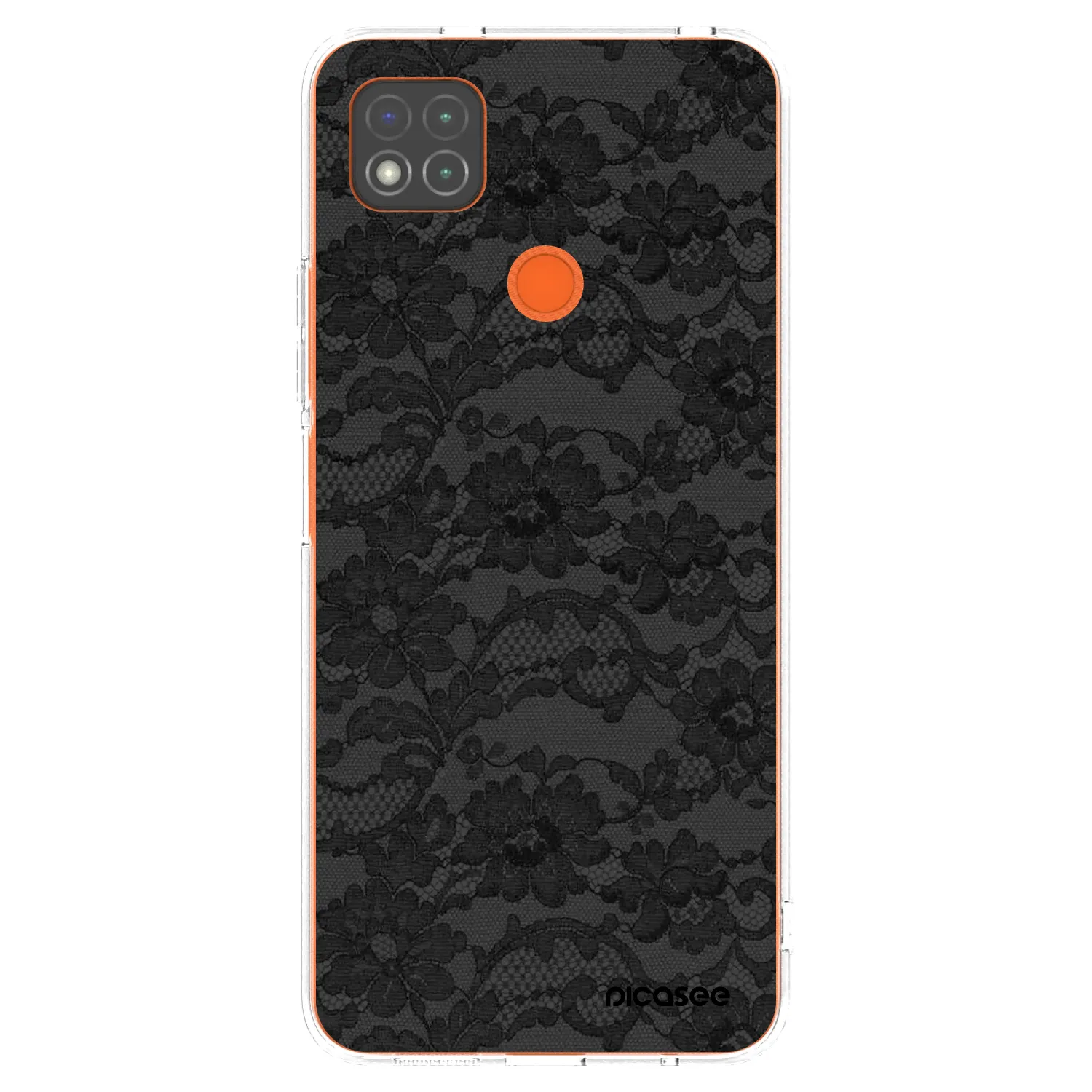 Picasee silikonový průhledný obal pro Xiaomi Redmi 9C - Dark Elegance