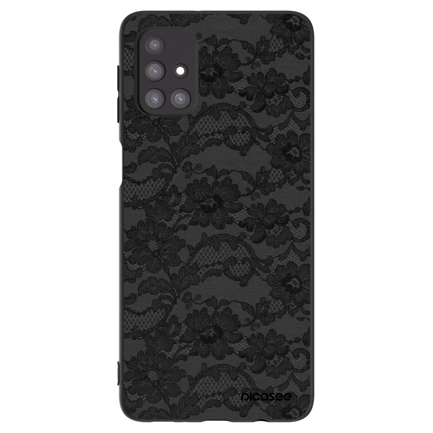 Picasee silikonový černý obal pro Samsung Galaxy M31s - Dark Elegance