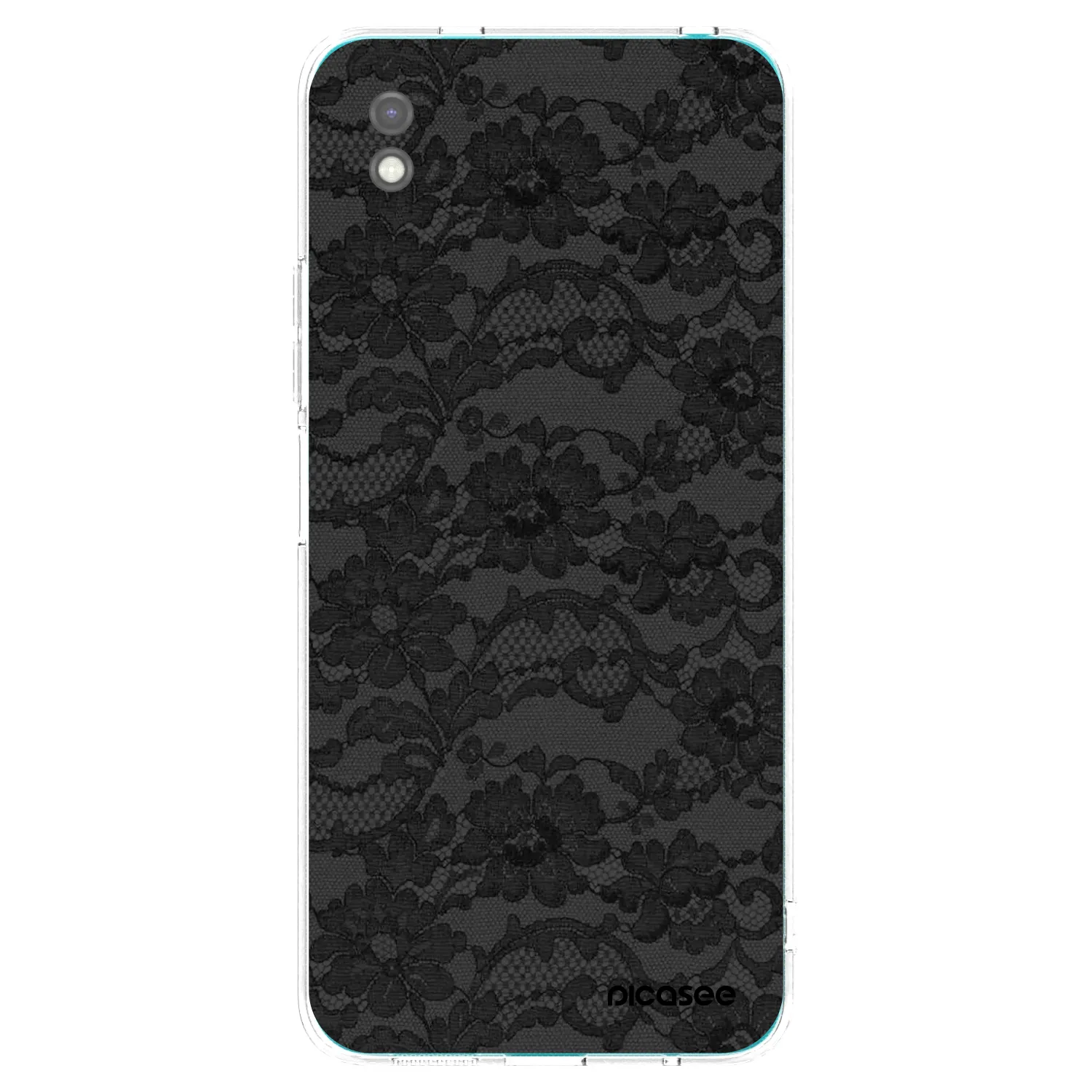 Picasee silikonový černý obal pro Xiaomi Redmi 9A - Dark Elegance