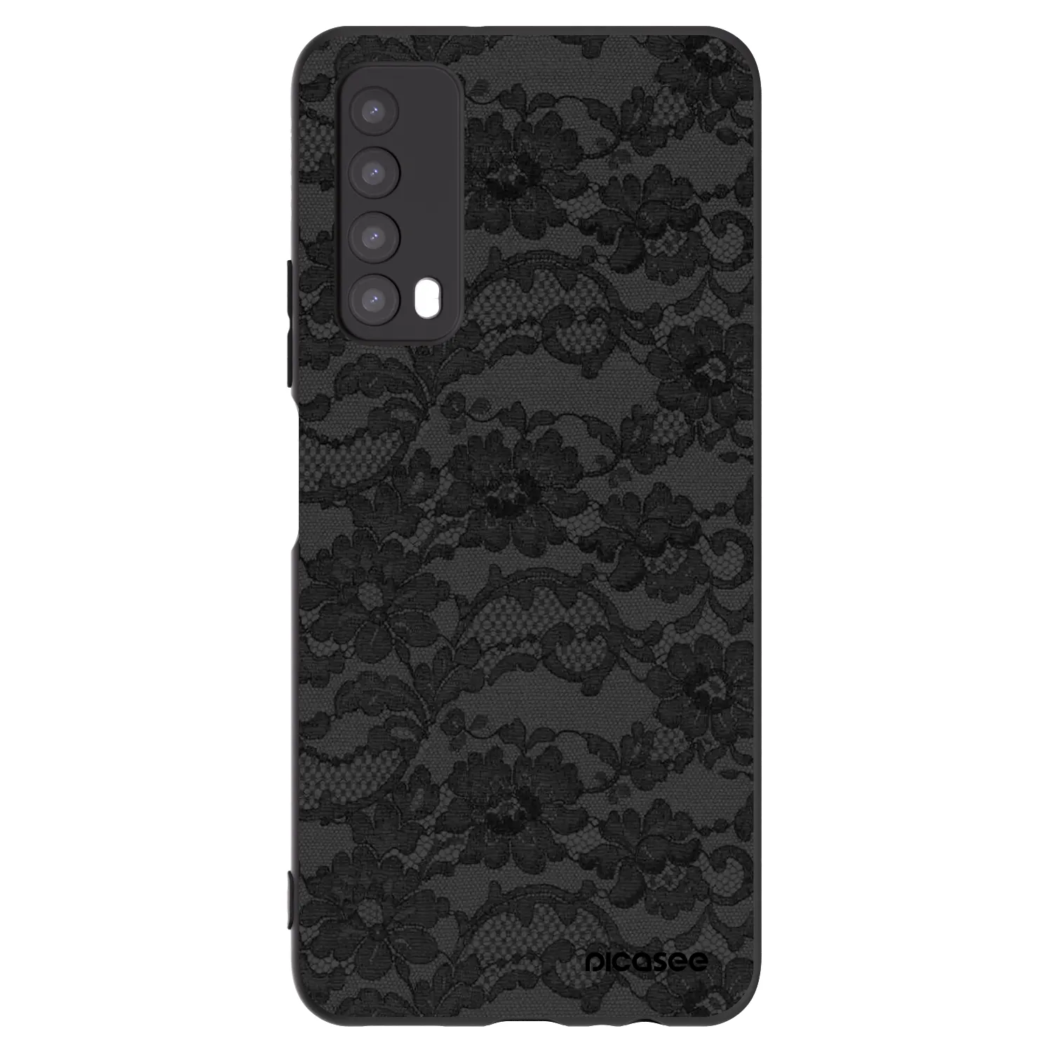 Picasee silikonový černý obal pro Huawei P Smart 2021 - Dark Elegance