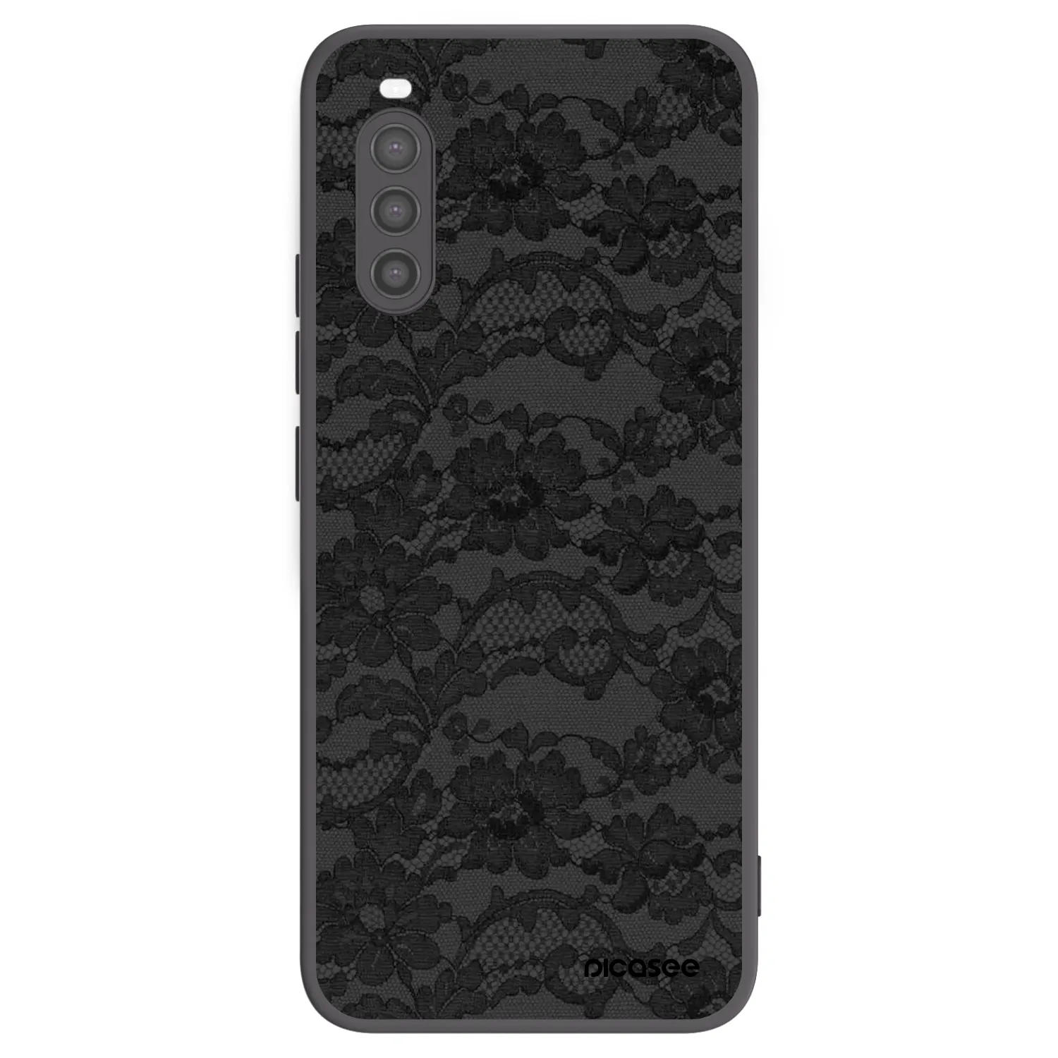 Picasee silikonový černý obal pro Sony Xperia 10 II - Dark Elegance