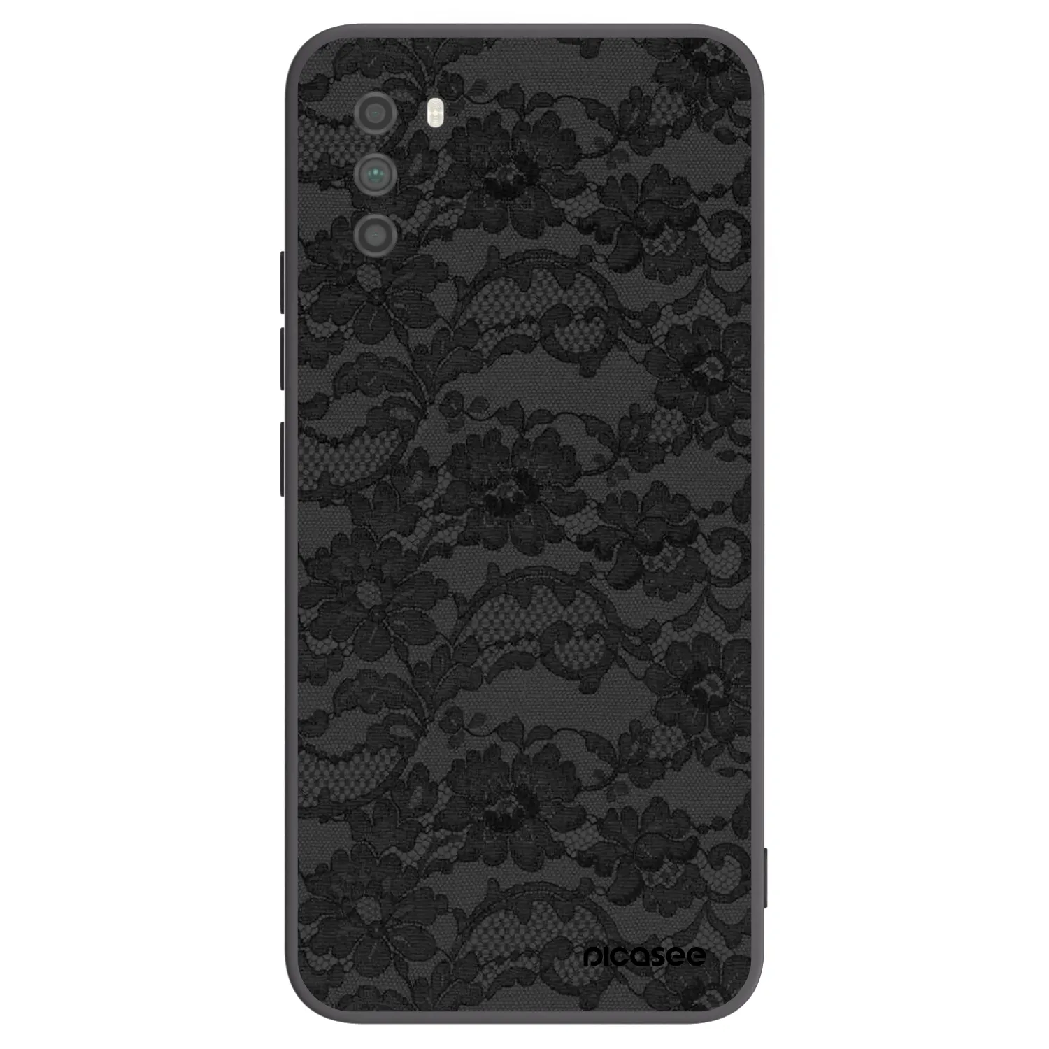 Picasee silikonový černý obal pro Xiaomi Poco M3 - Dark Elegance