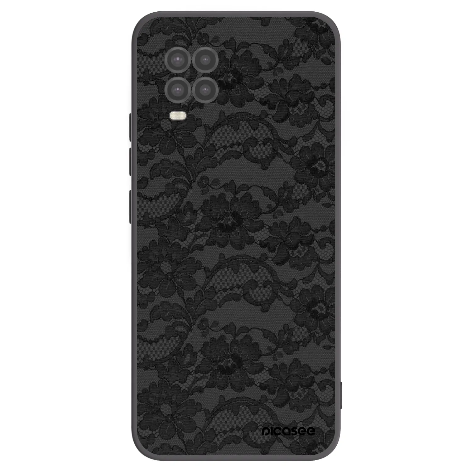 Picasee silikonový černý obal pro Xiaomi Mi 10 Lite - Dark Elegance