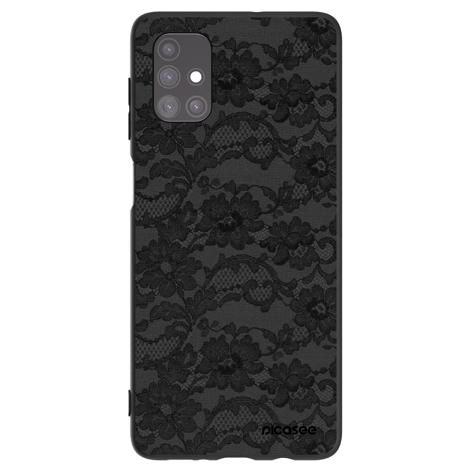 Picasee silikonový černý obal pro Samsung Galaxy M51 M515F - Dark Elegance
