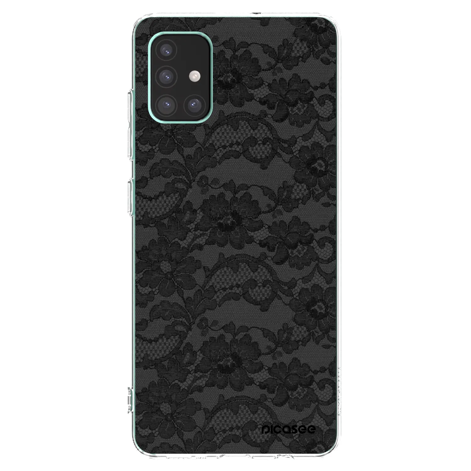 Picasee silikonový průhledný obal pro Samsung Galaxy M51 M515F - Dark Elegance