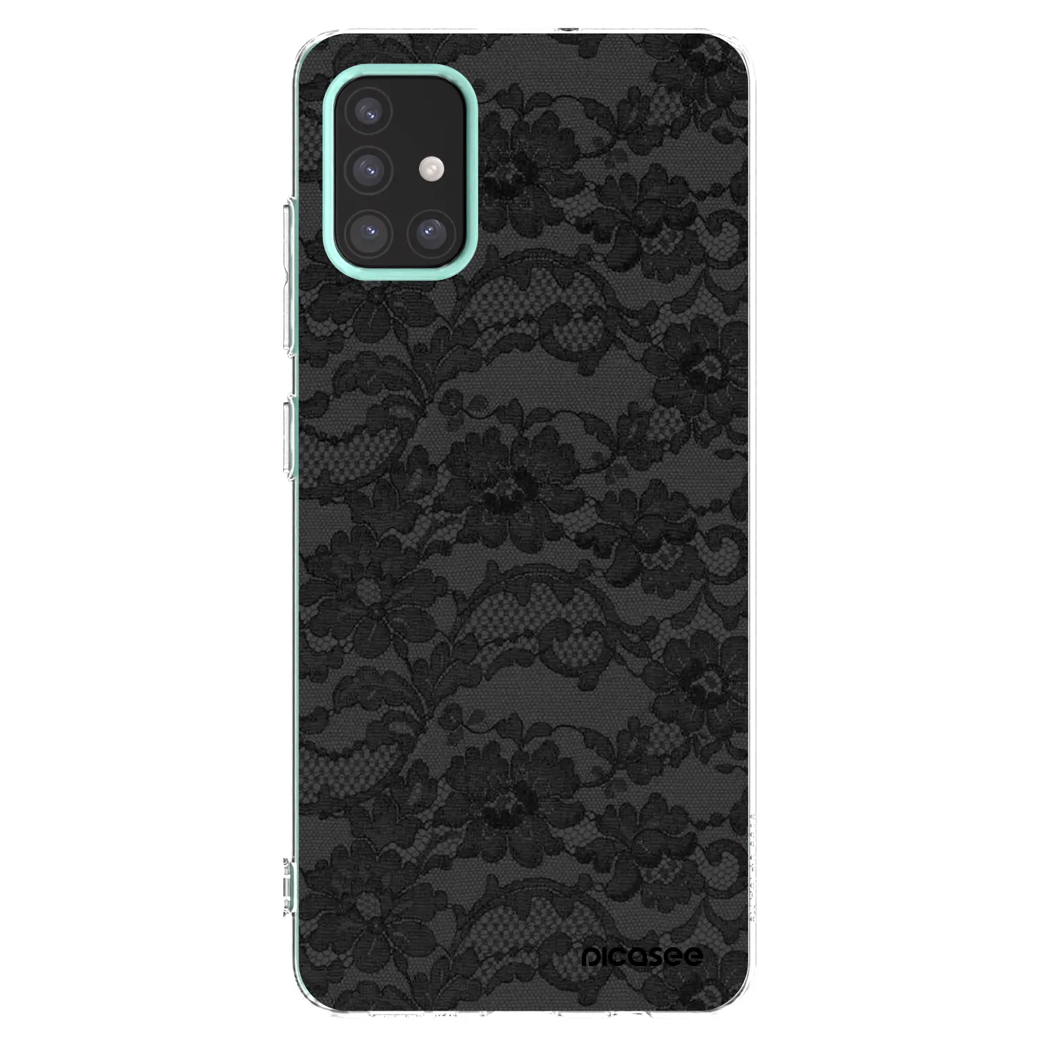 Picasee silikonový průhledný obal pro Samsung Galaxy M31s - Dark Elegance