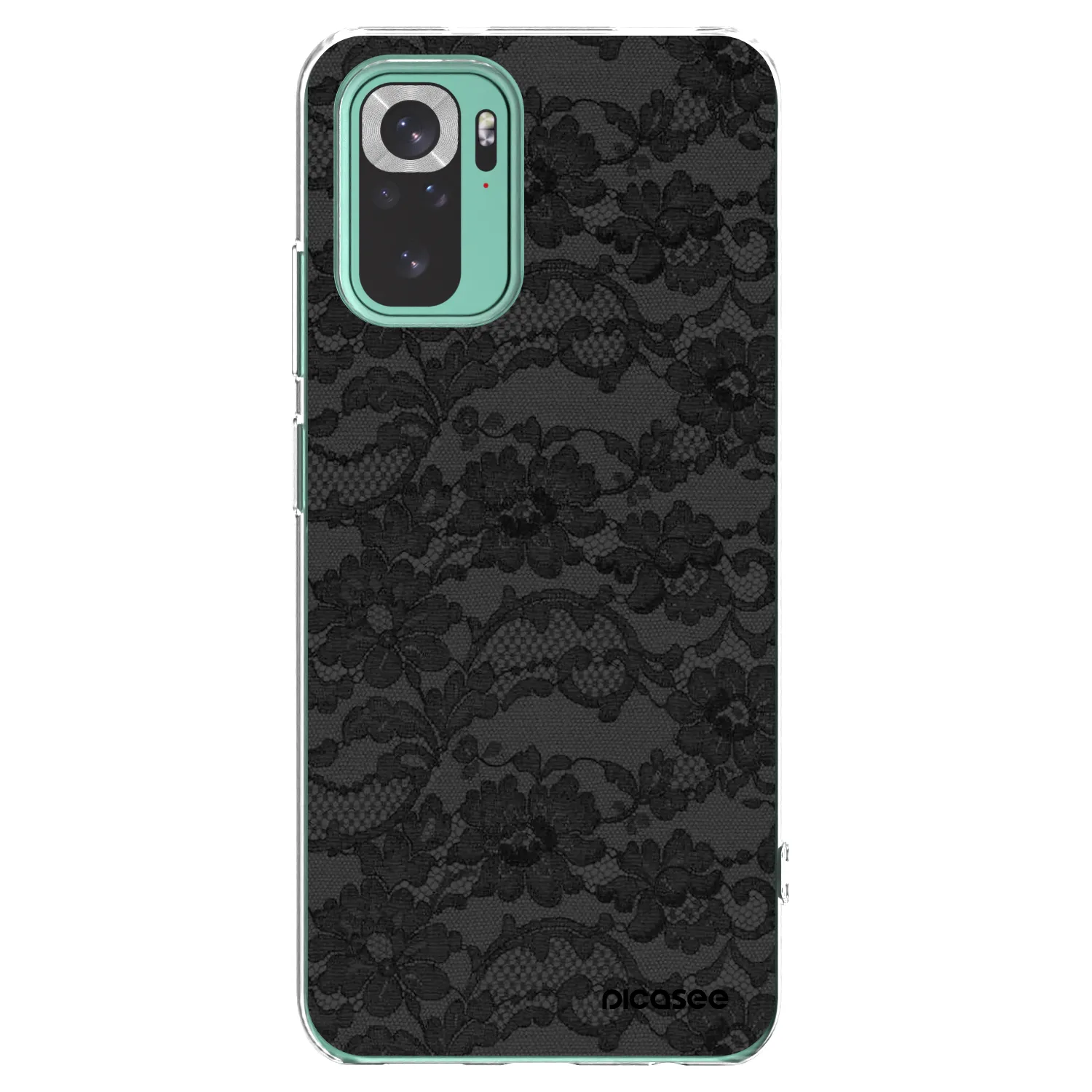 Picasee silikonový průhledný obal pro Xiaomi Redmi Note 10 Pro - Dark Elegance