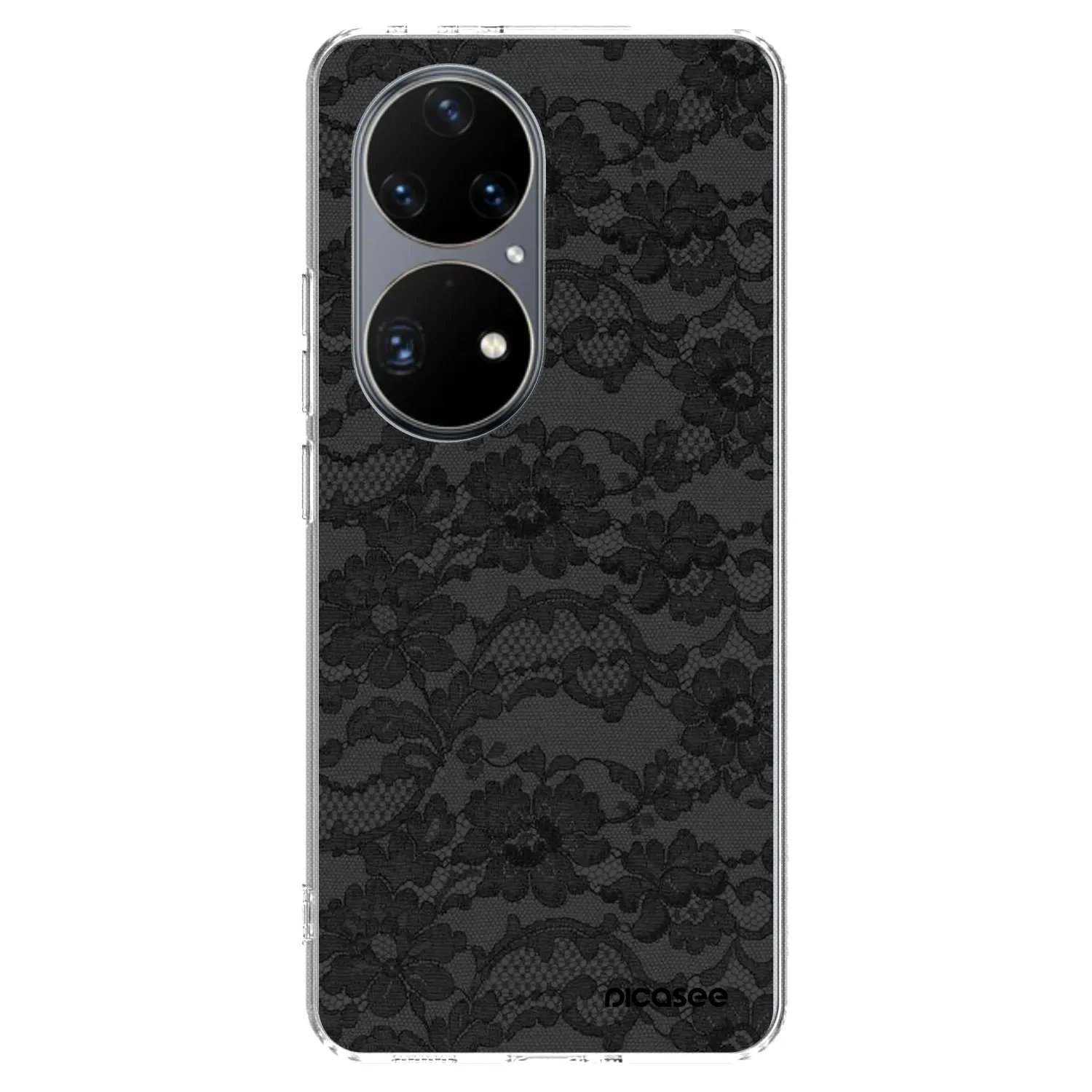 Picasee silikonový průhledný obal pro Huawei P50 - Dark Elegance