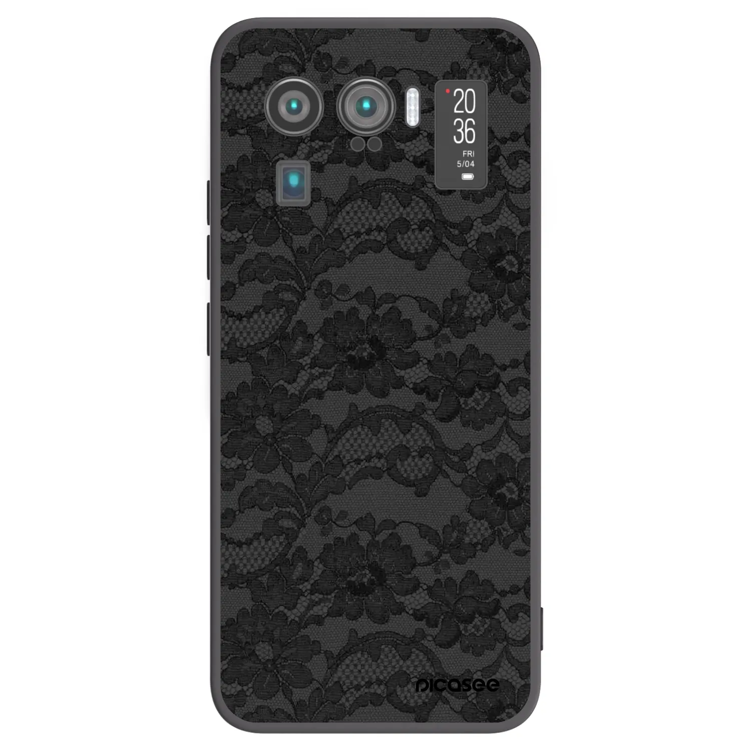 Picasee silikonový černý obal pro Xiaomi Mi 11 Ultra - Dark Elegance