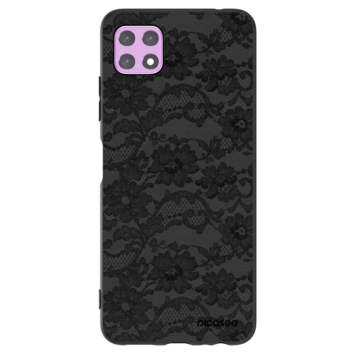 Picasee silikonový černý obal pro Samsung Galaxy A22 A226B 5G - Dark Elegance