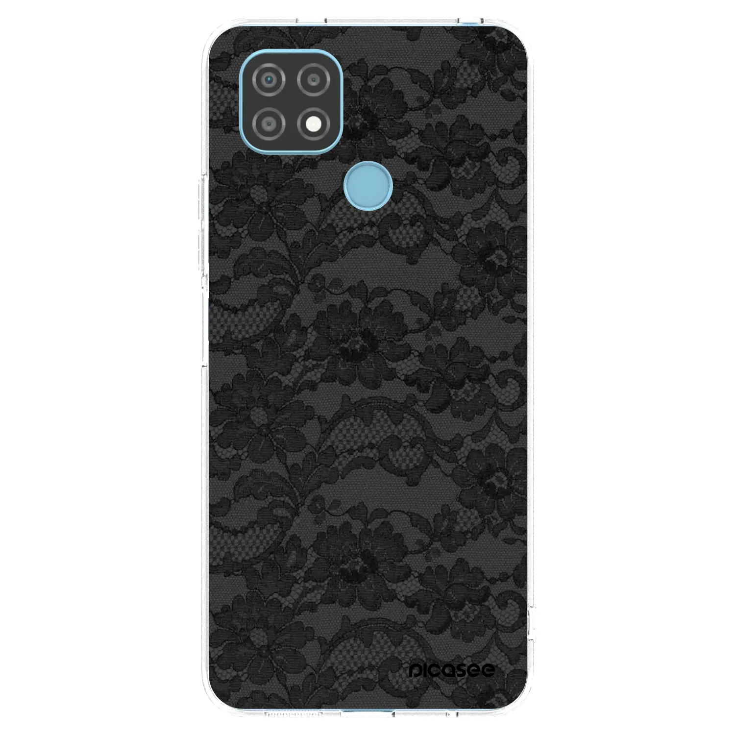 Picasee silikonový průhledný obal pro Realme C21 - Dark Elegance