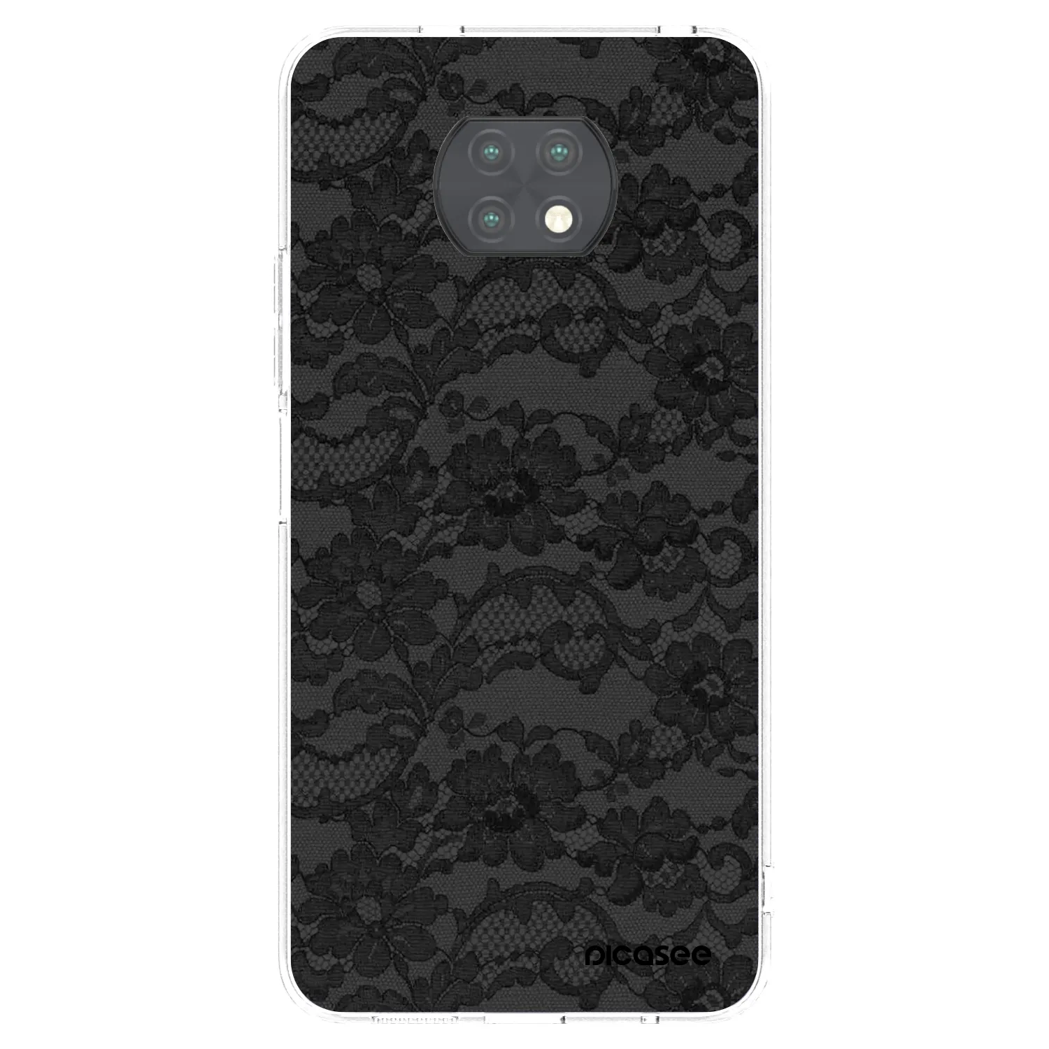 Picasee silikonový průhledný obal pro Xiaomi Redmi Note 9T - Dark Elegance