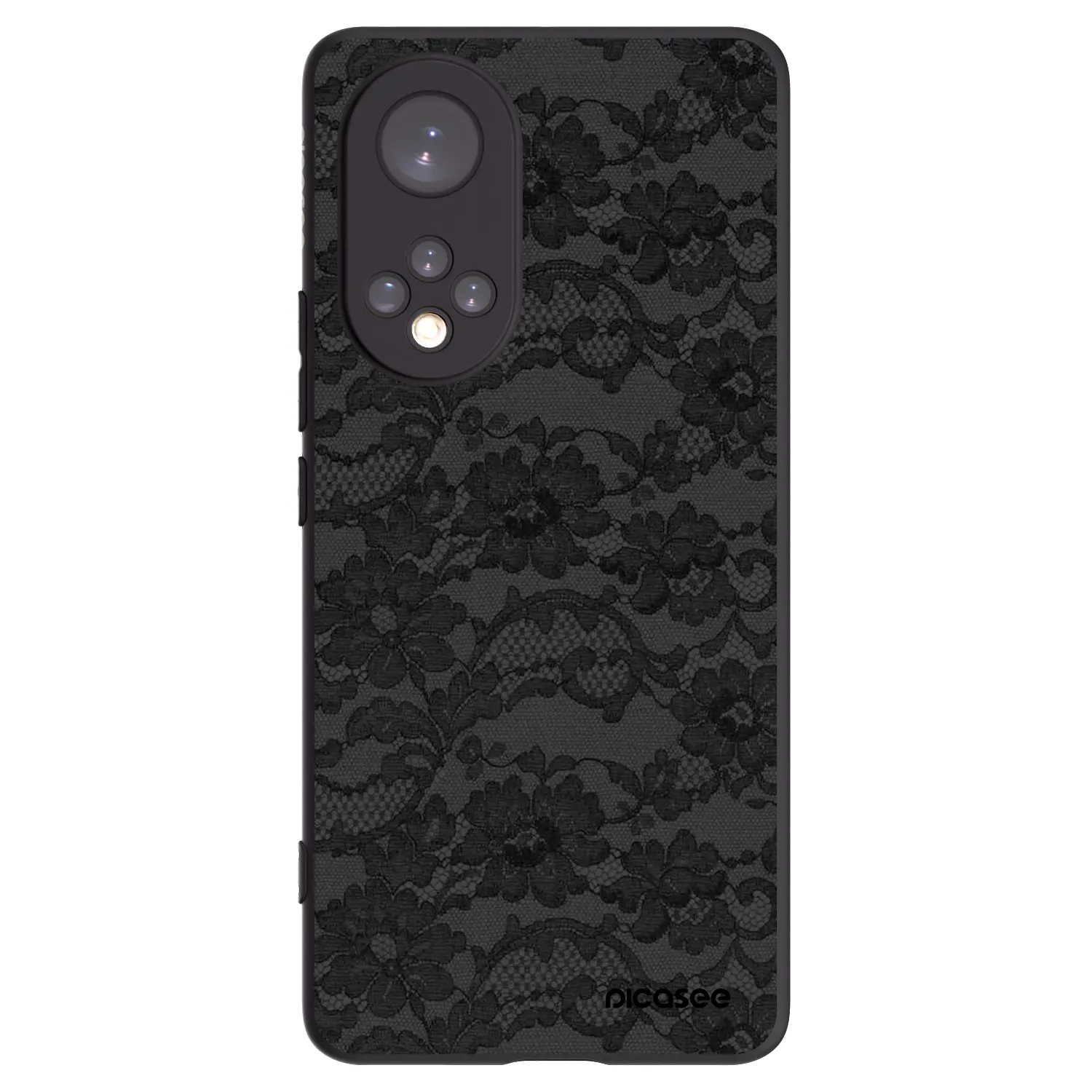 Picasee silikonový černý obal pro Huawei Nova 9 - Dark Elegance