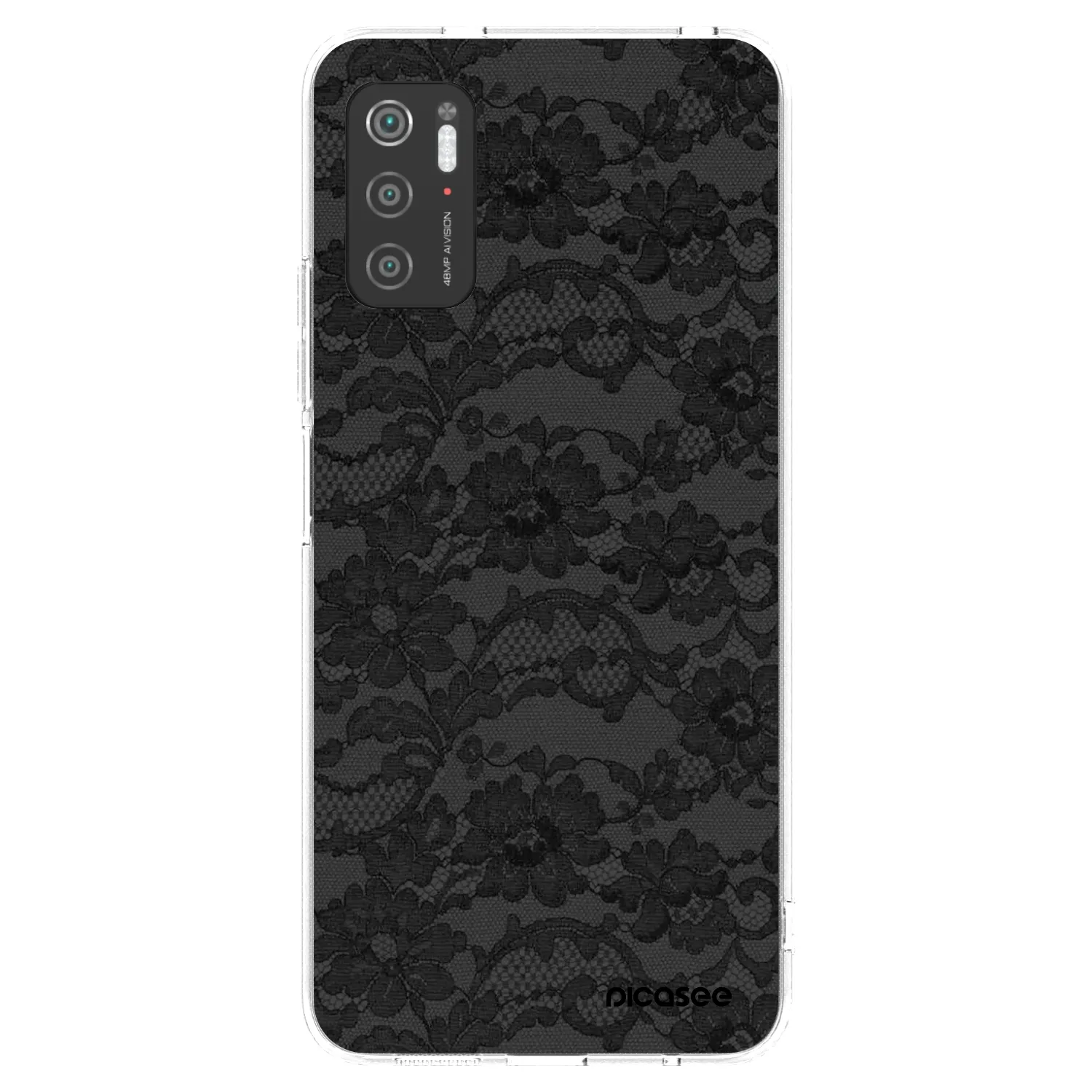 Picasee silikonový průhledný obal pro Xiaomi Poco M3 Pro 5G - Dark Elegance