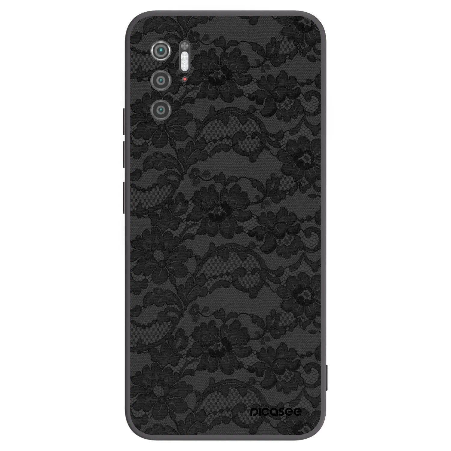 Picasee silikonový černý obal pro Xiaomi Poco M3 Pro 5G - Dark Elegance