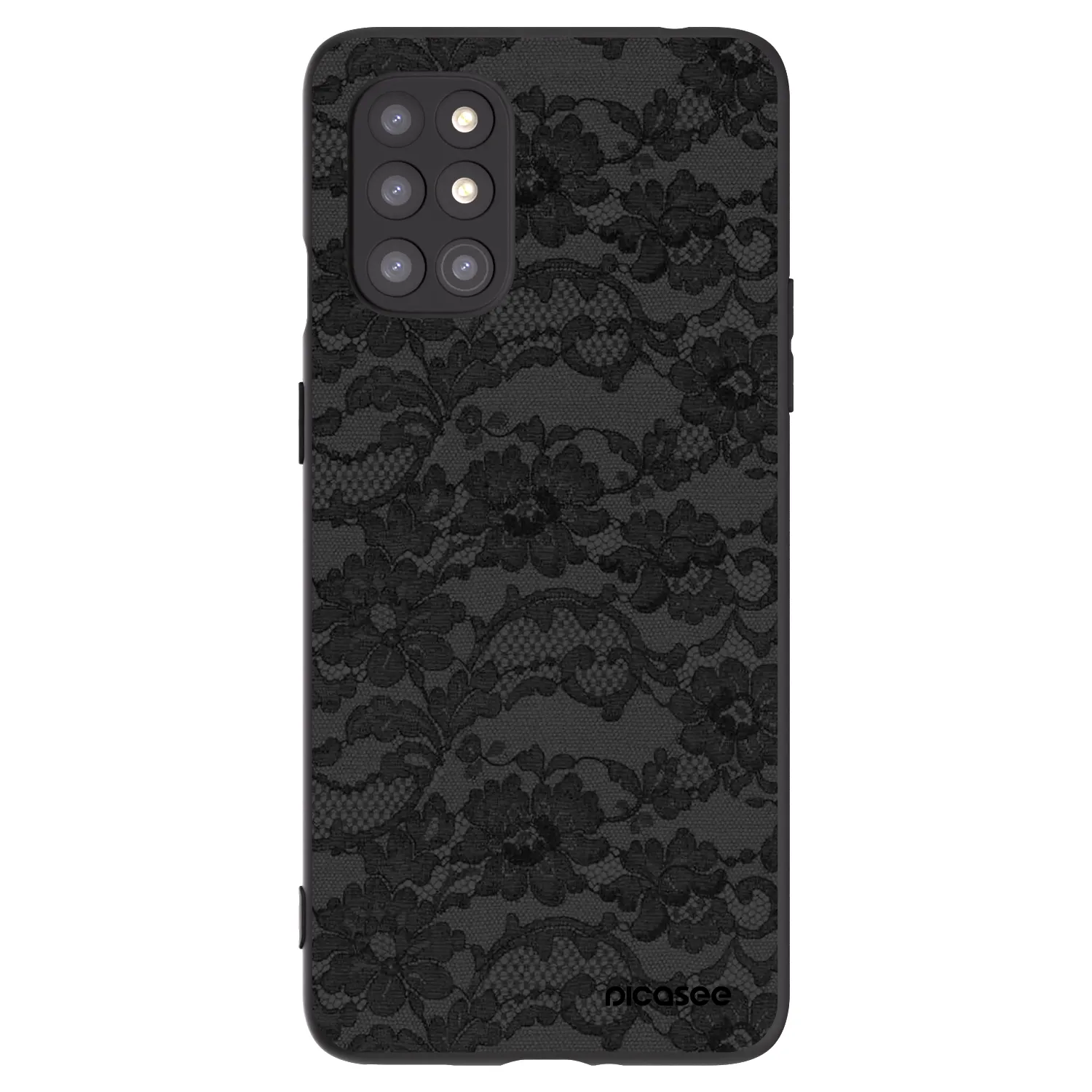 Picasee silikonový černý obal pro OnePlus 8T - Dark Elegance