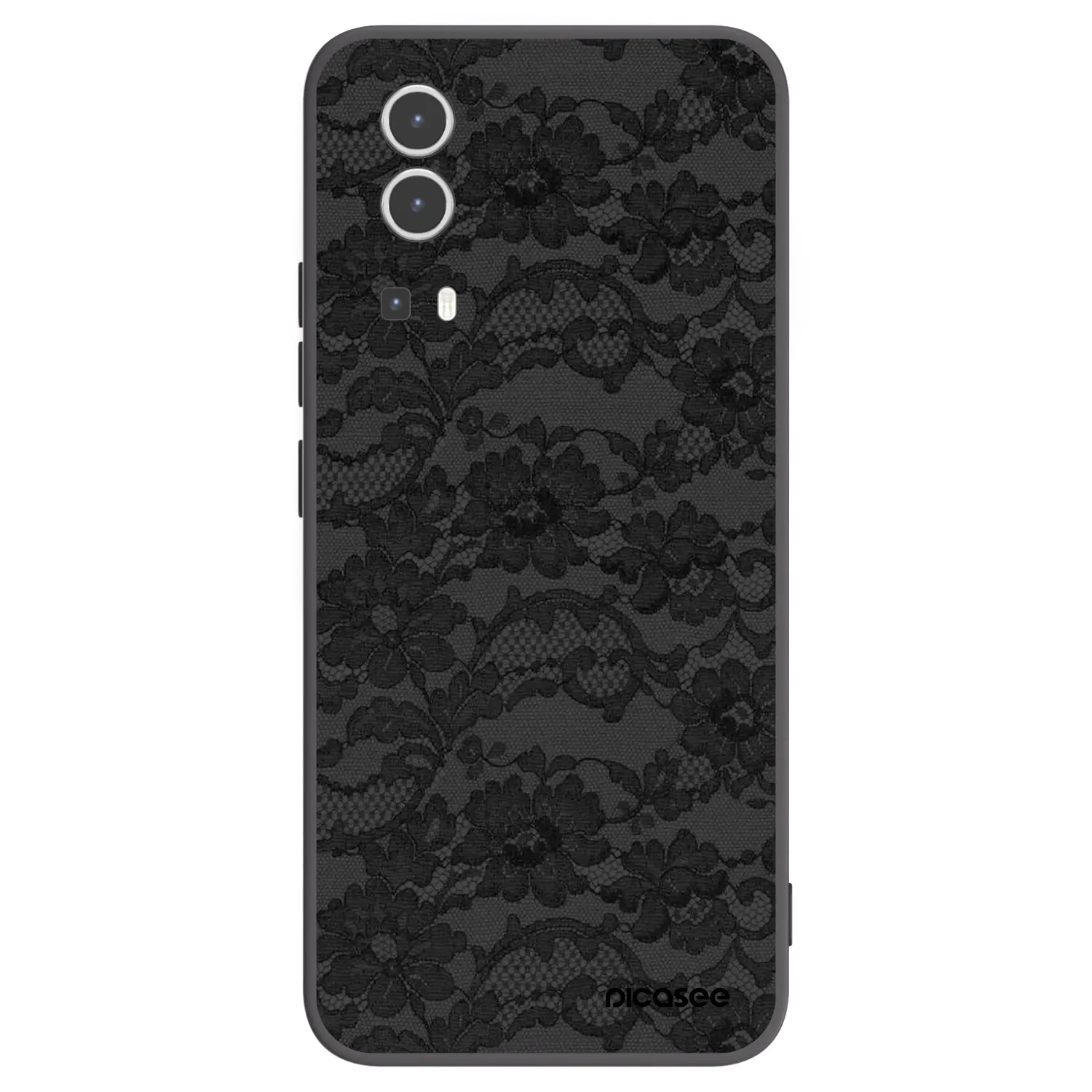 Picasee silikonový černý obal pro Vivo Y72 5G - Dark Elegance