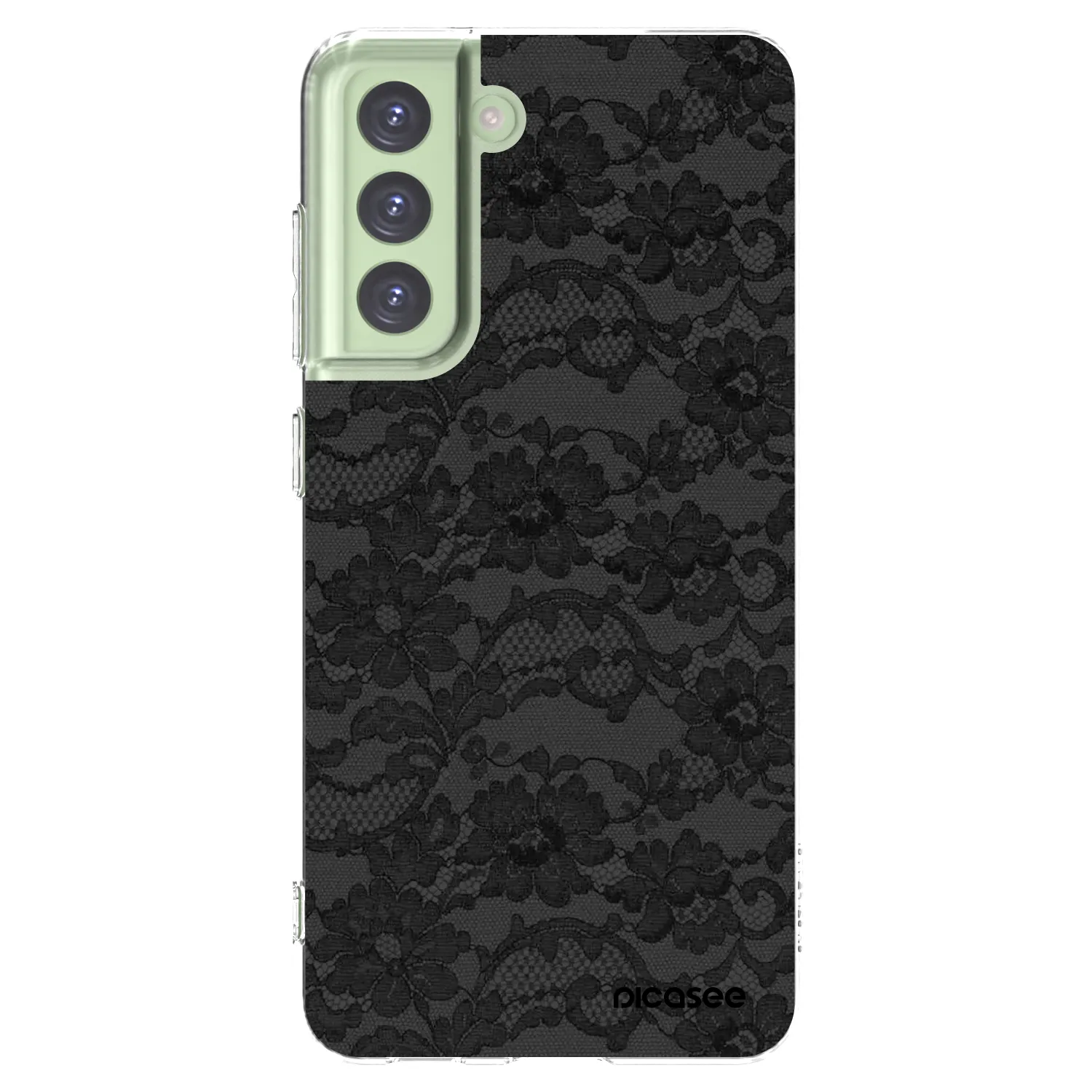 Picasee silikonový průhledný obal pro Samsung Galaxy S21 FE 5G - Dark Elegance