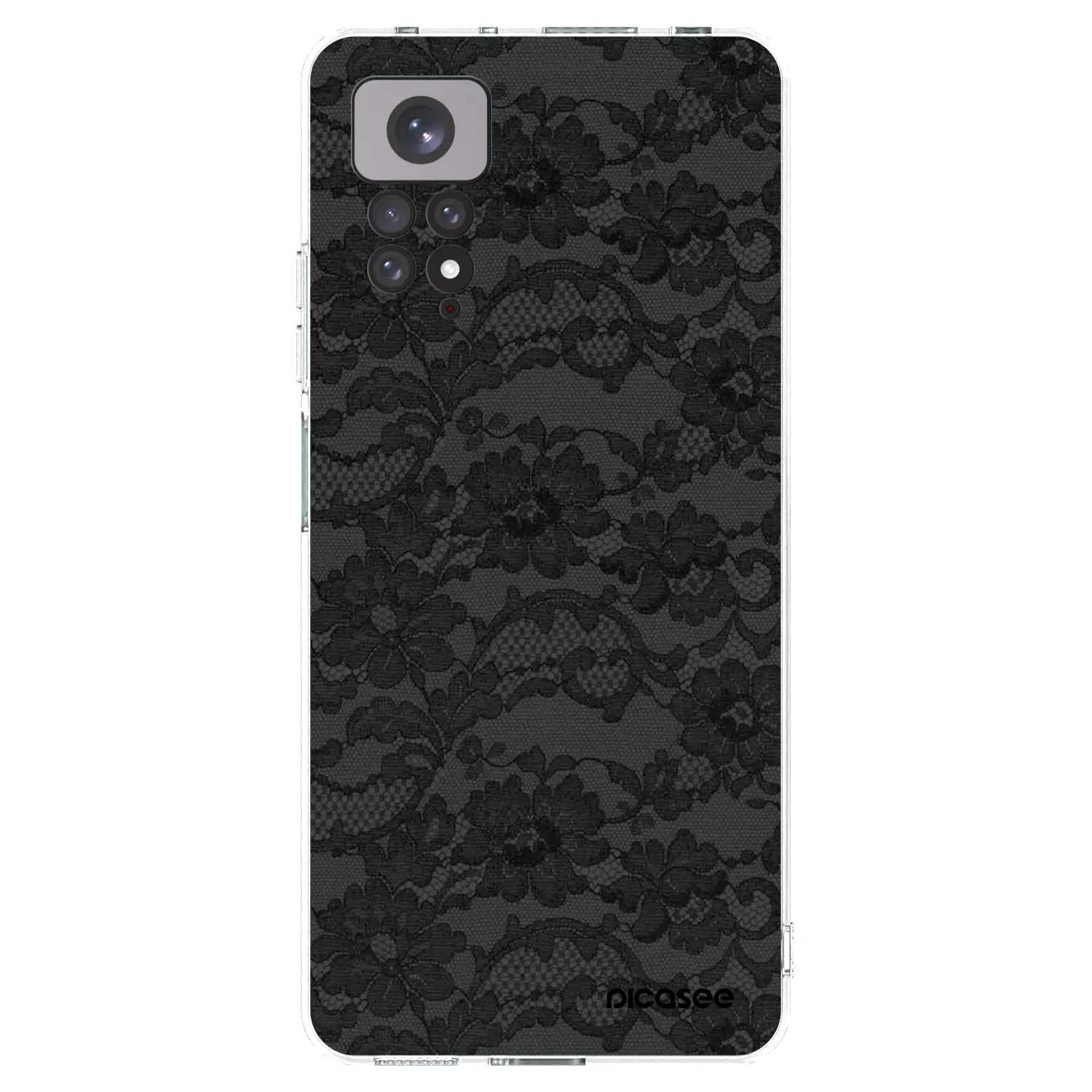 Picasee silikonový průhledný obal pro Xiaomi Redmi Note 11 - Dark Elegance