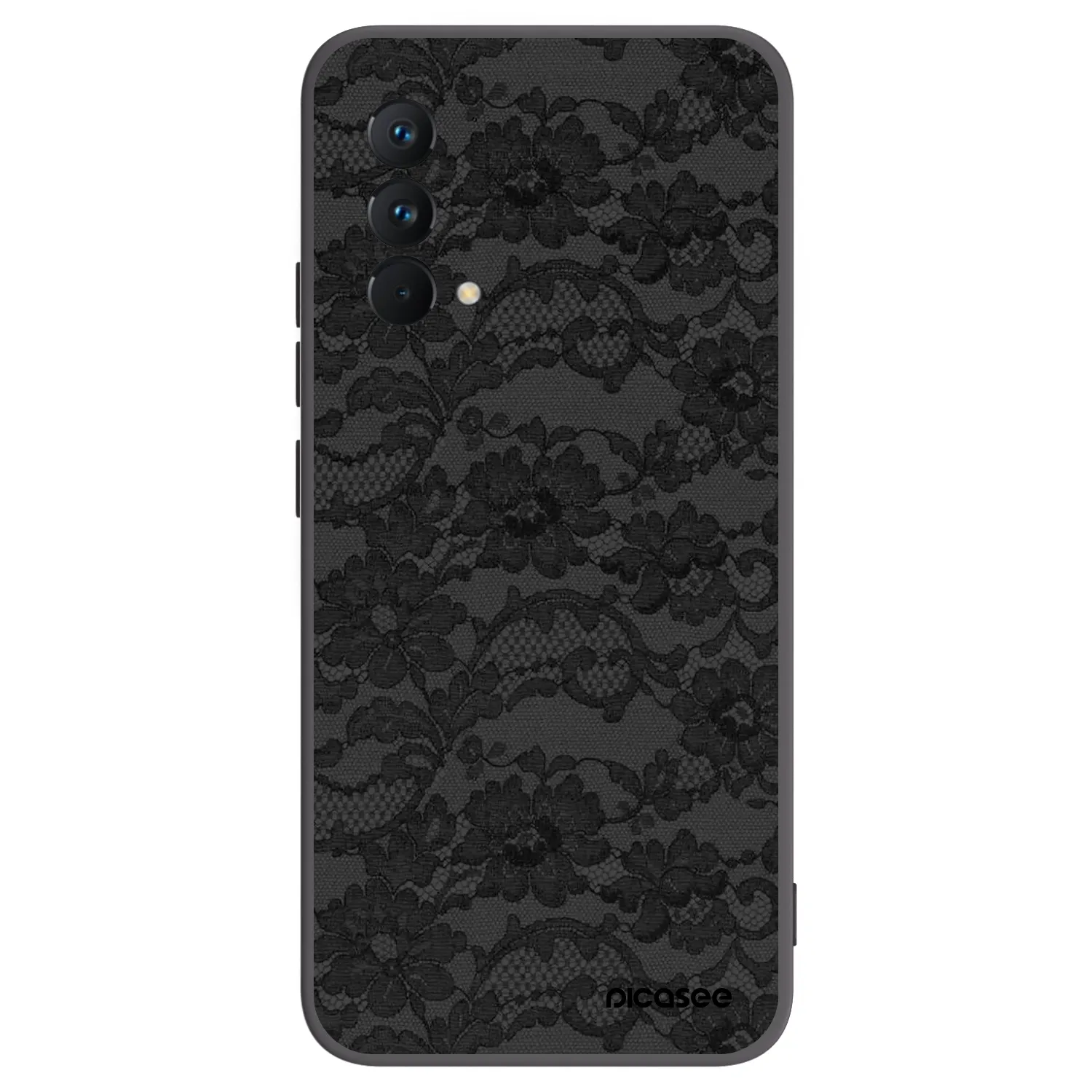 Picasee silikonový černý obal pro Realme GT Master Edition 5G - Dark Elegance