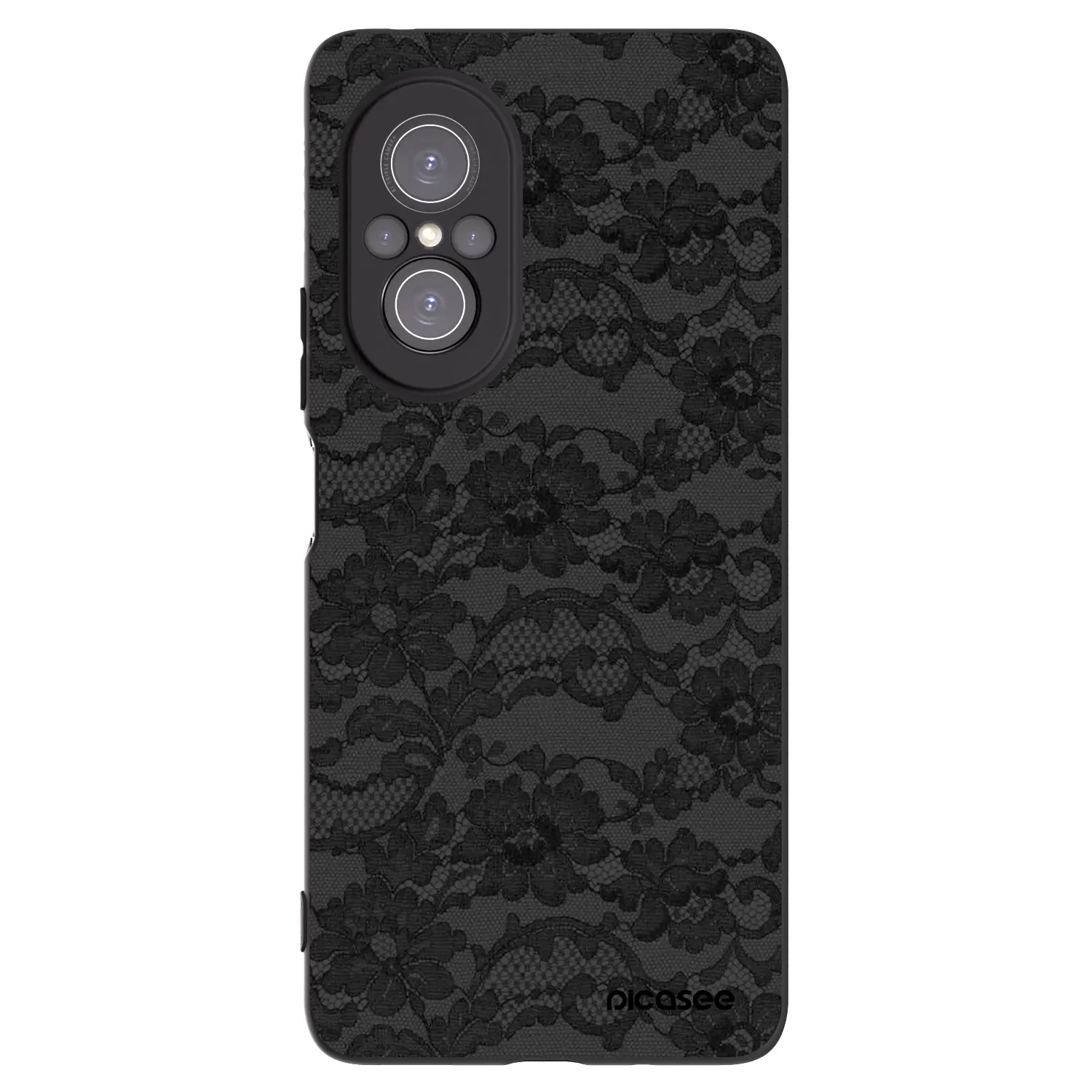 Picasee silikonový černý obal pro Huawei Nova 9 SE - Dark Elegance