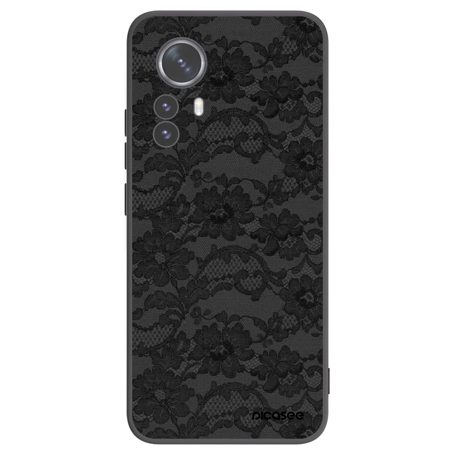 Picasee silikonový černý obal pro Xiaomi 12 Pro - Dark Elegance
