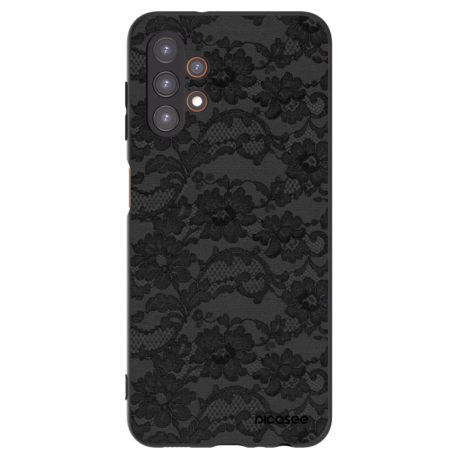 Picasee silikonový černý obal pro Samsung Galaxy A13 4G A135 - Dark Elegance