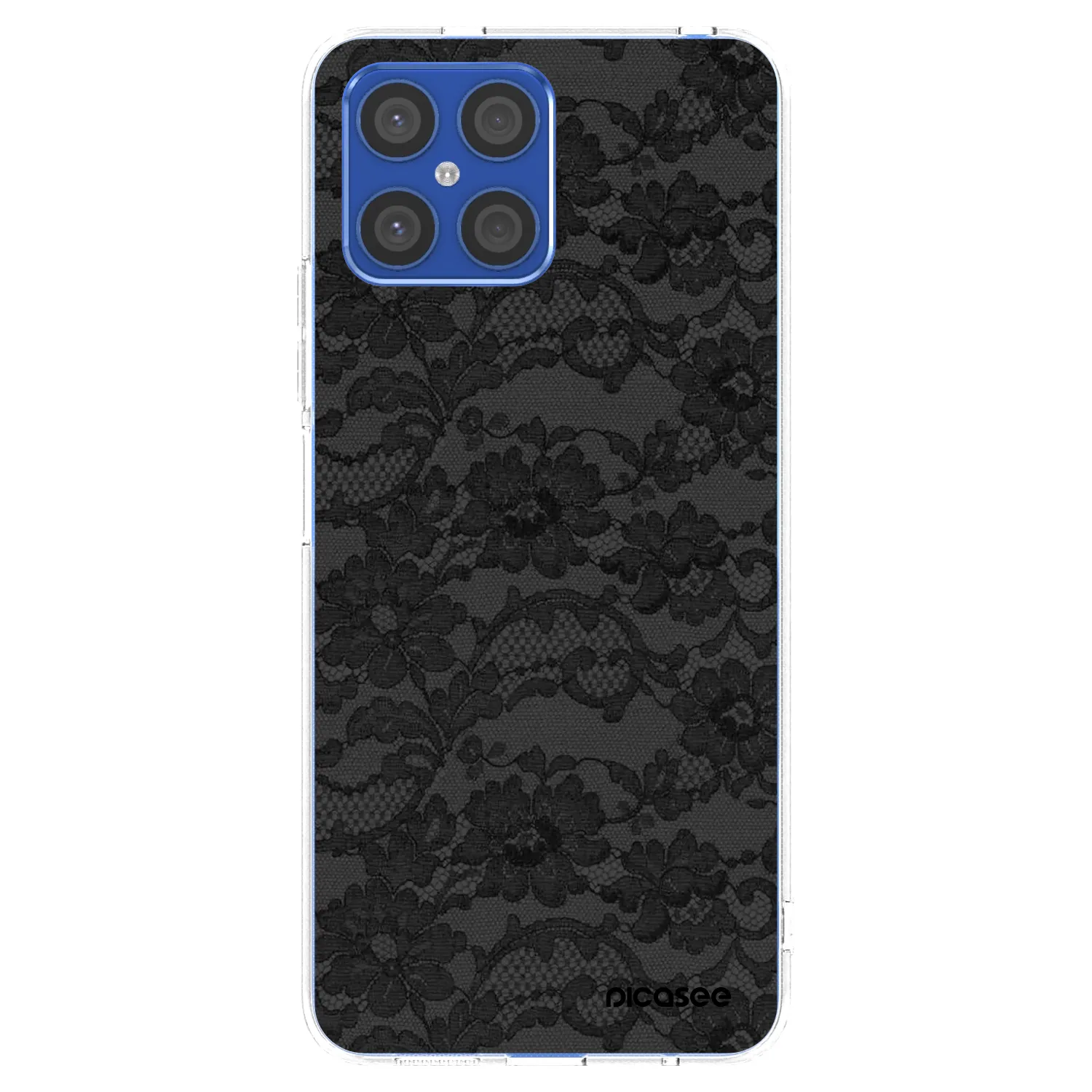 Picasee silikonový průhledný obal pro Honor X8 4G - Dark Elegance