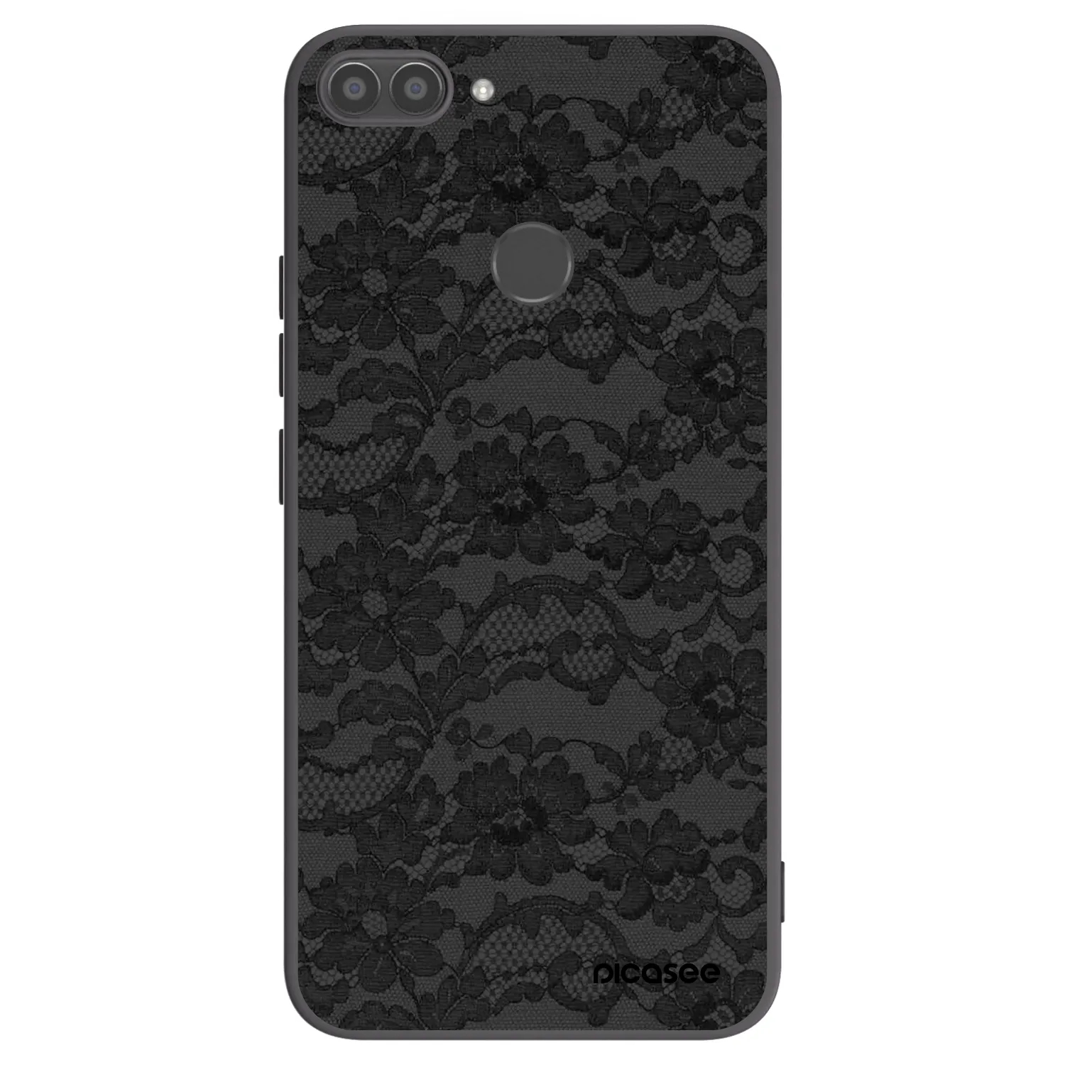 Picasee silikonový černý obal pro Huawei P Smart - Dark Elegance