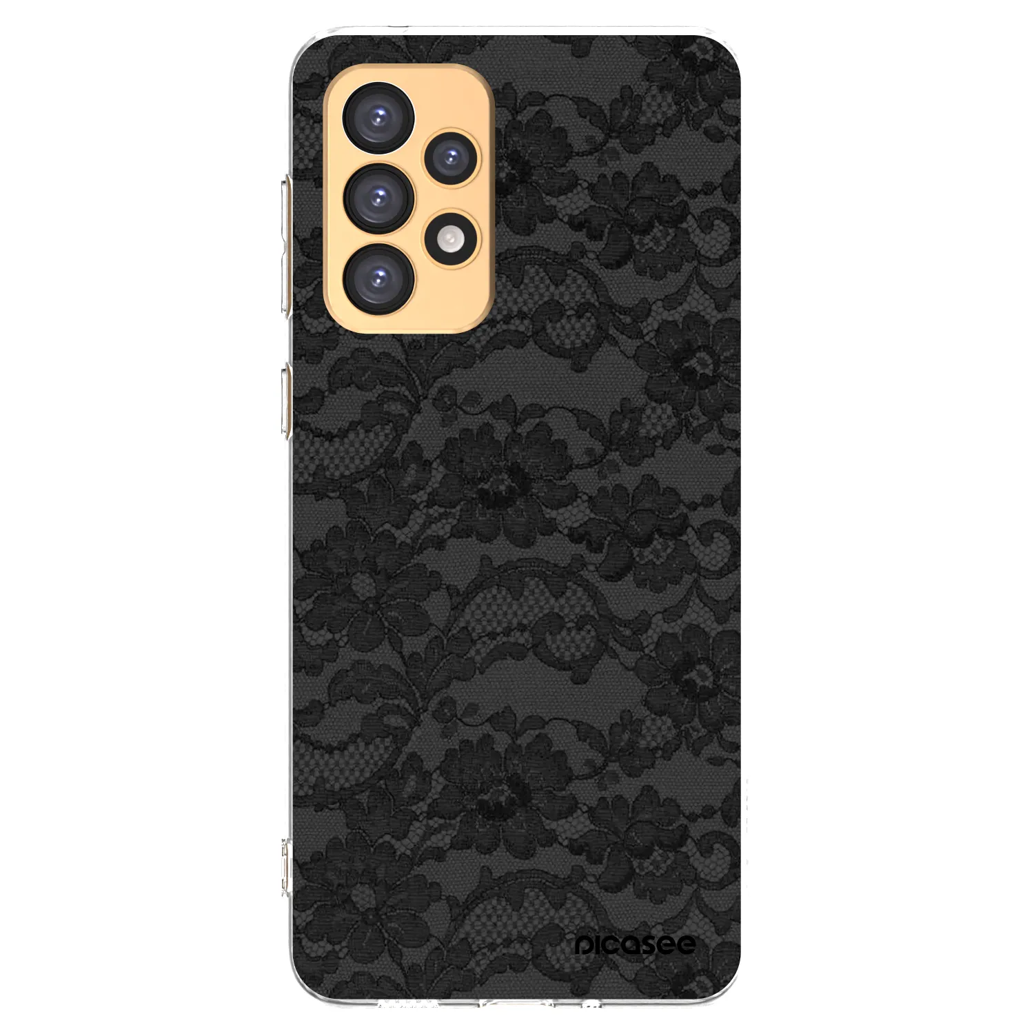 Picasee silikonový průhledný obal pro Samsung Galaxy A33 5G A336 - Dark Elegance