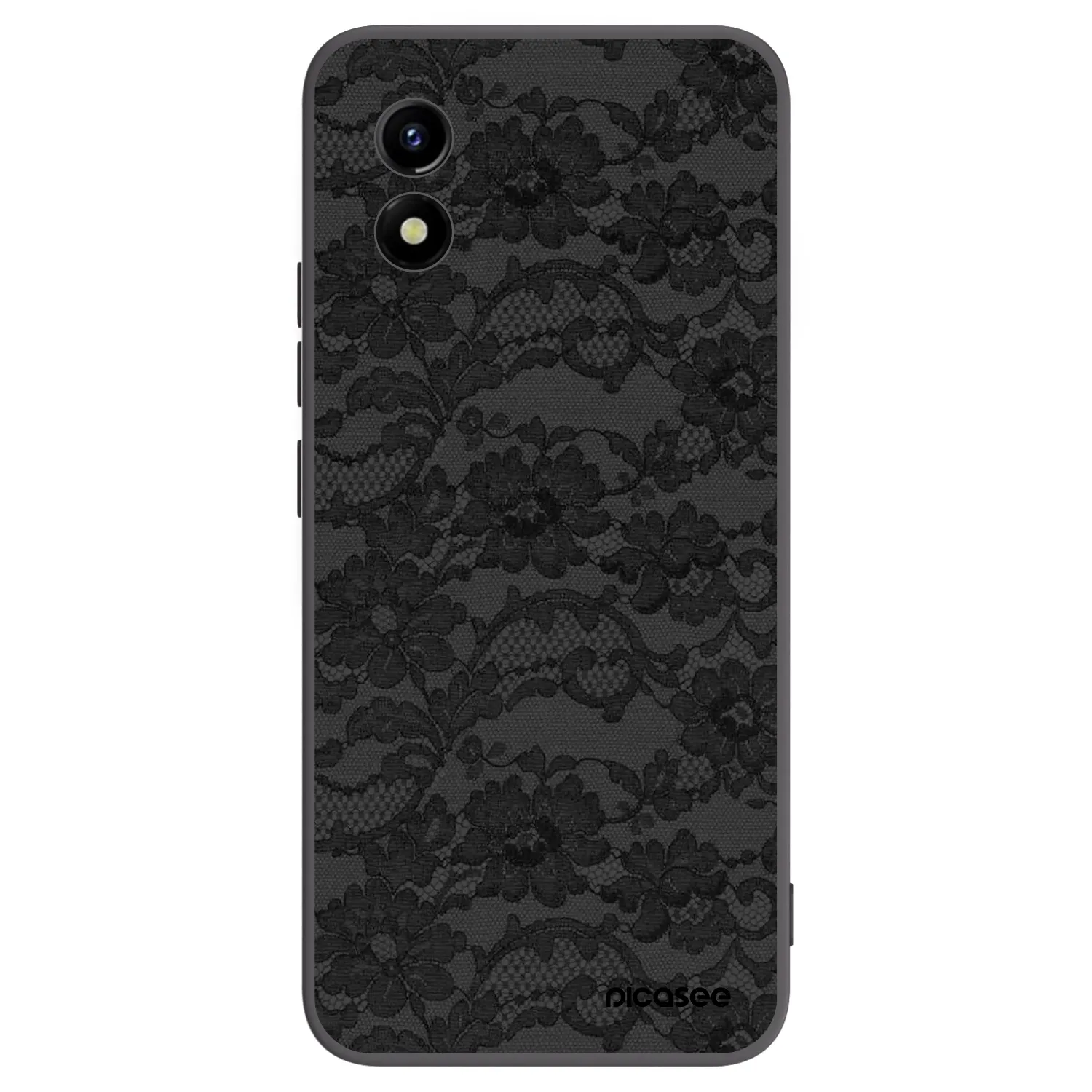 Picasee silikonový černý obal pro Vivo Y01 - Dark Elegance