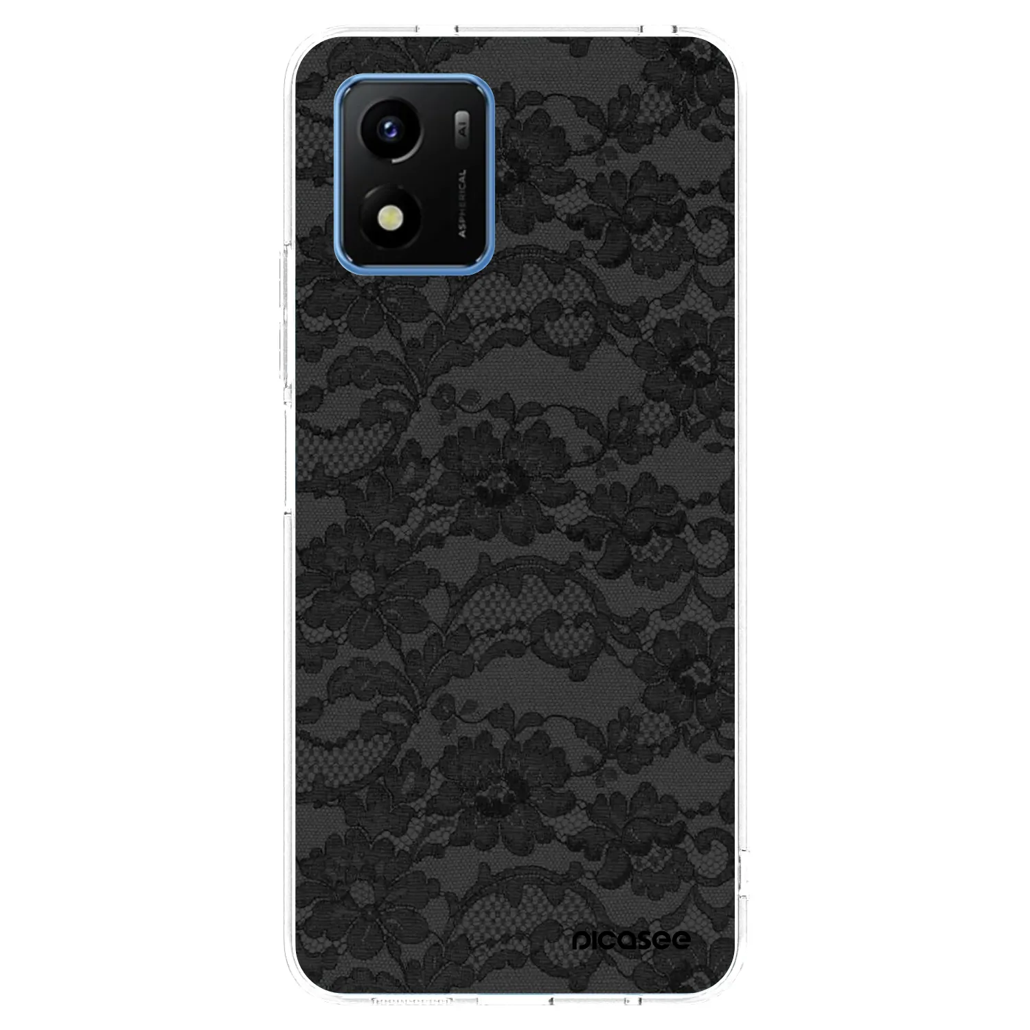 Picasee silikonový průhledný obal pro Vivo Y01 - Dark Elegance