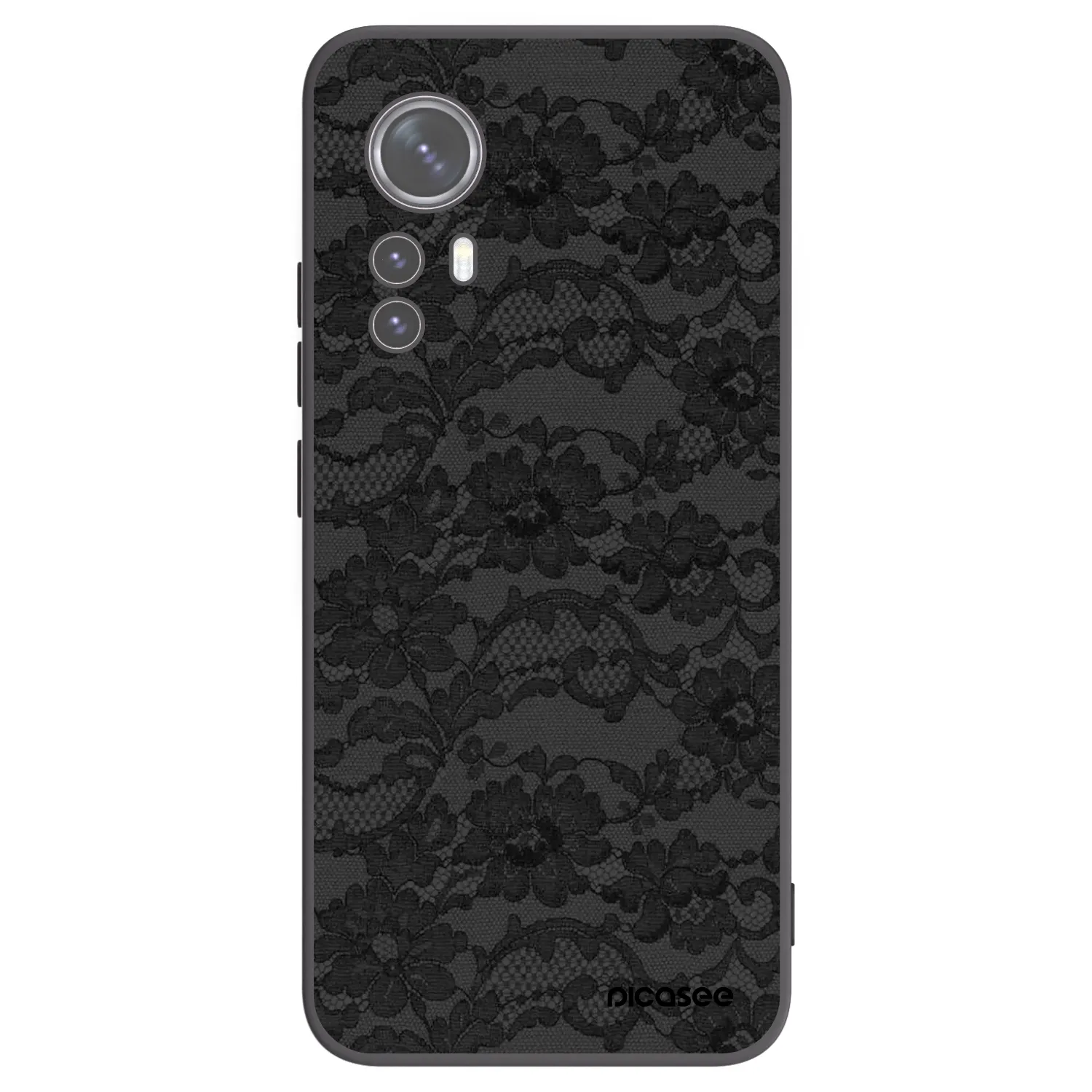 Picasee silikonový černý obal pro Xiaomi 12X - Dark Elegance