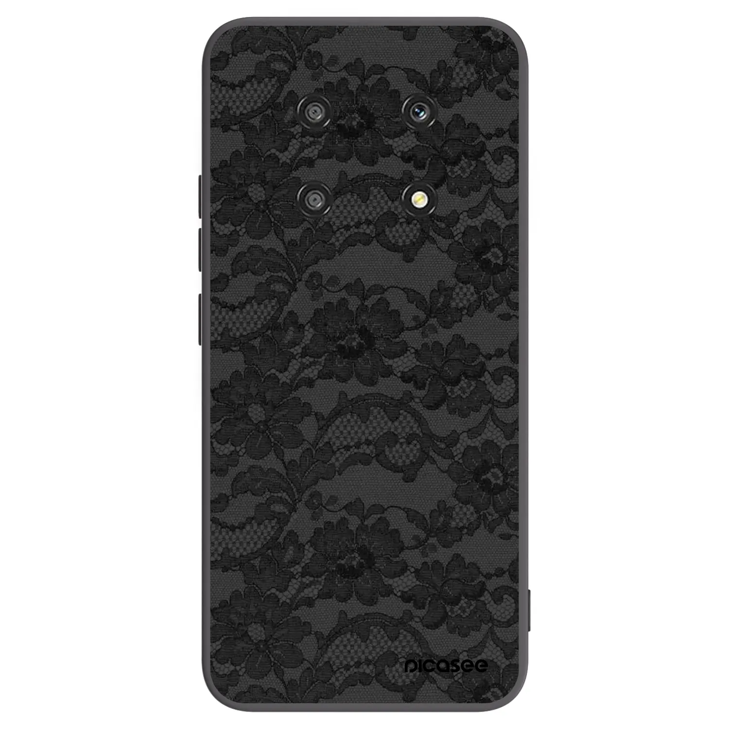 Picasee silikonový černý obal pro Honor Magic4 Lite 5G - Dark Elegance