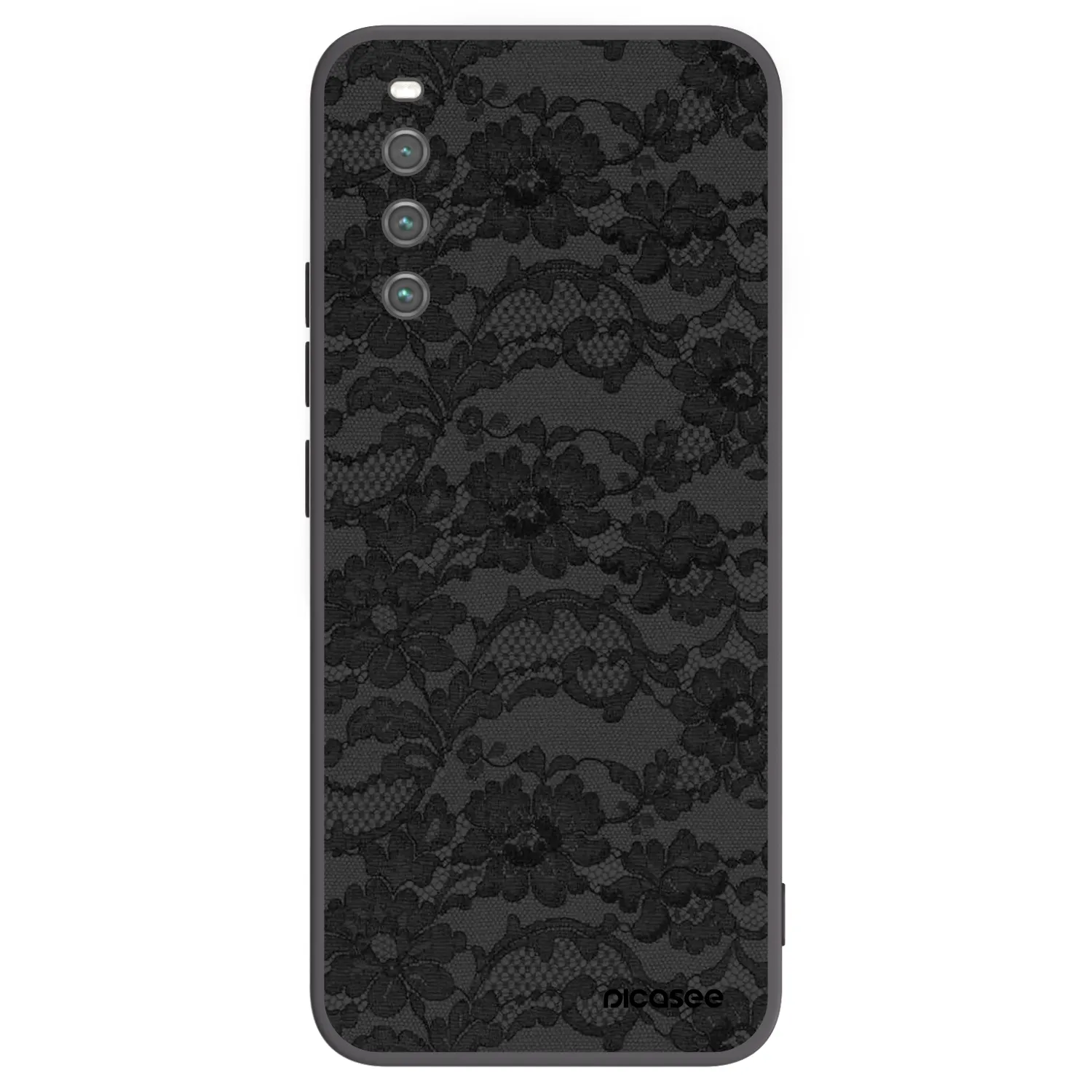 Picasee silikonový černý obal pro Sony Xperia 10 IV 5G - Dark Elegance