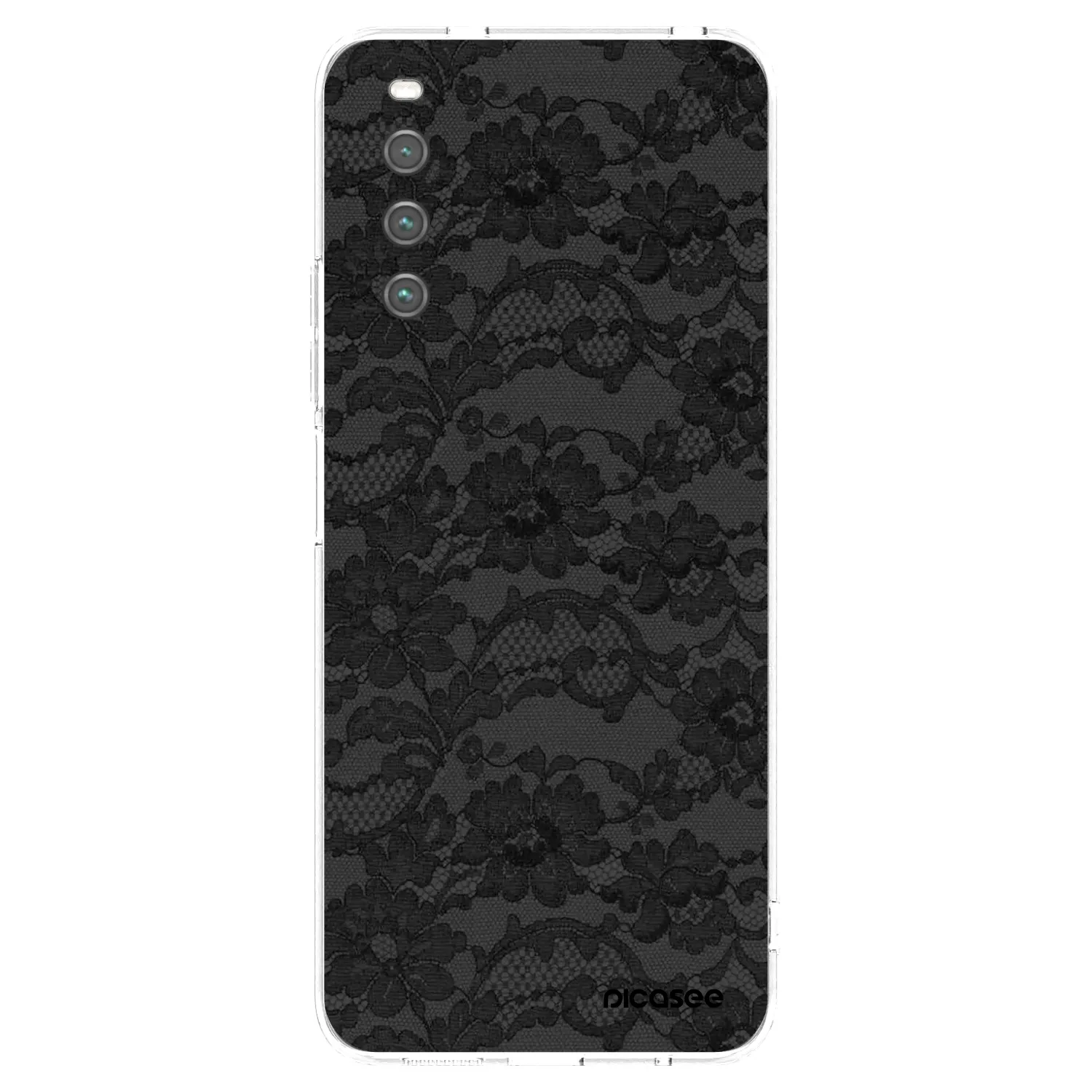 Picasee silikonový průhledný obal pro Sony Xperia 10 IV 5G - Dark Elegance