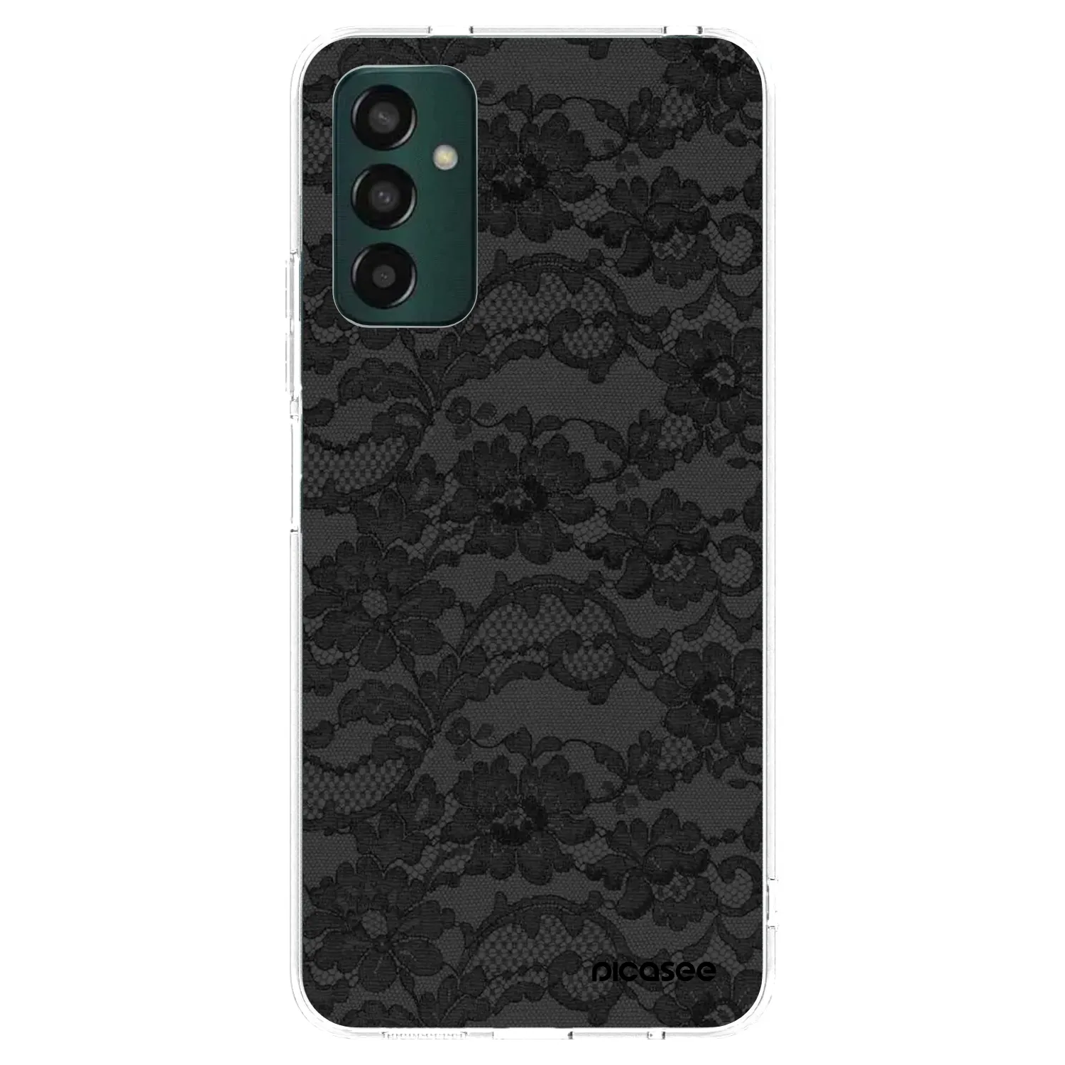 Picasee silikonový průhledný obal pro Samsung Galaxy M13 M135F - Dark Elegance