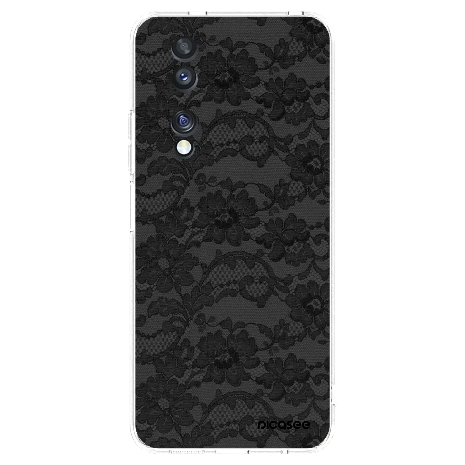 Picasee silikonový průhledný obal pro Honor 70 - Dark Elegance