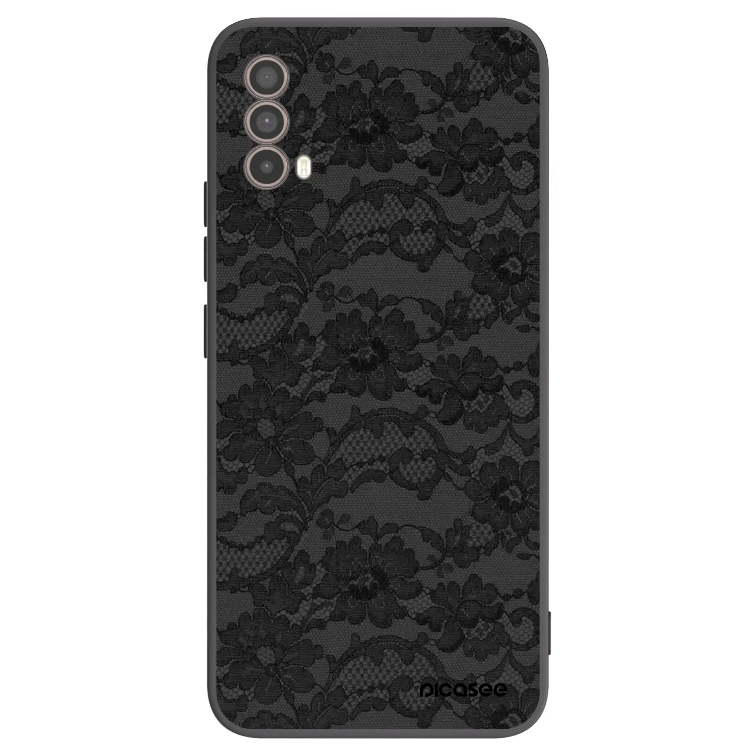 Picasee silikonový černý obal pro Motorola Moto E40 - Dark Elegance