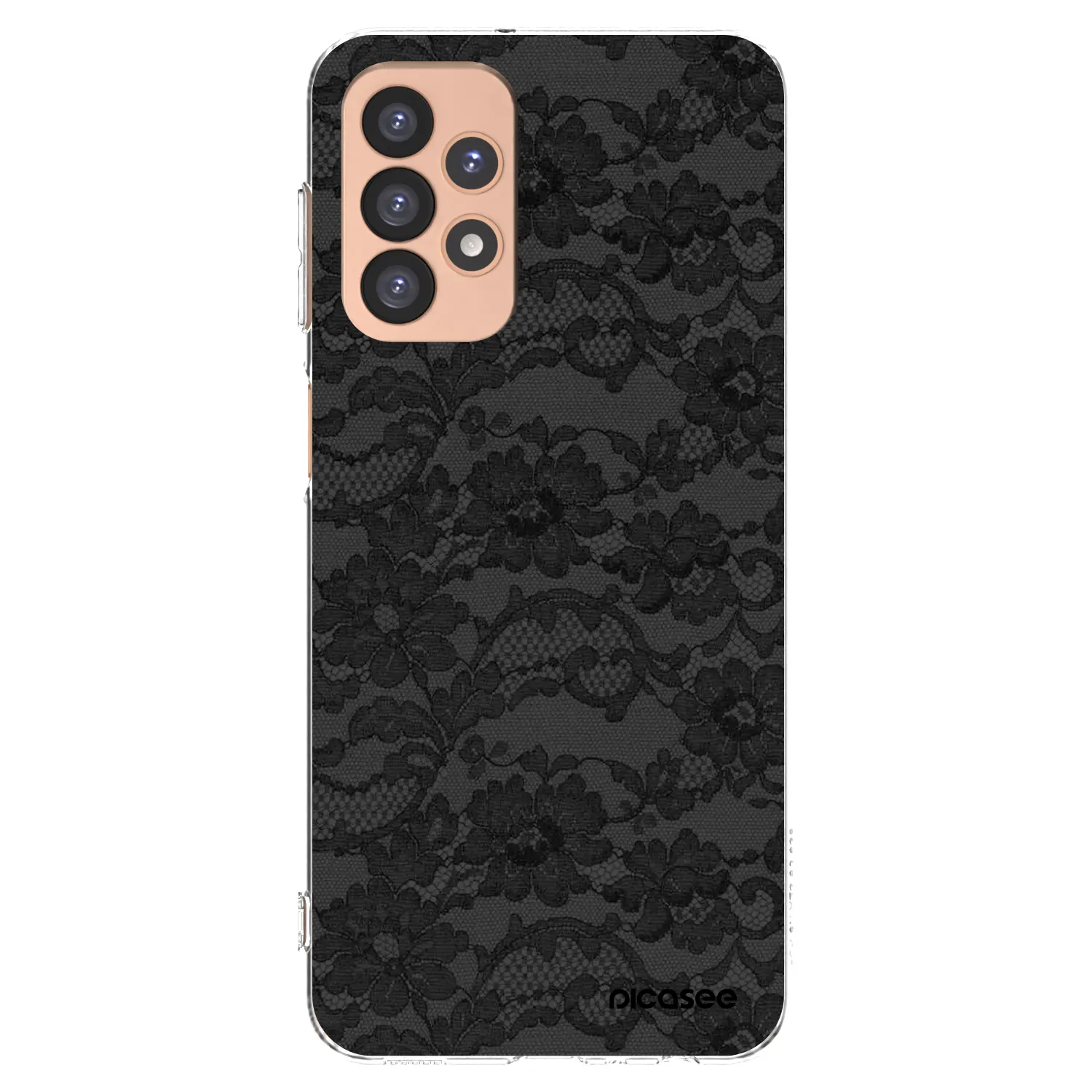 Picasee silikonový průhledný obal pro Samsung Galaxy A23 A236B 5G - Dark Elegance