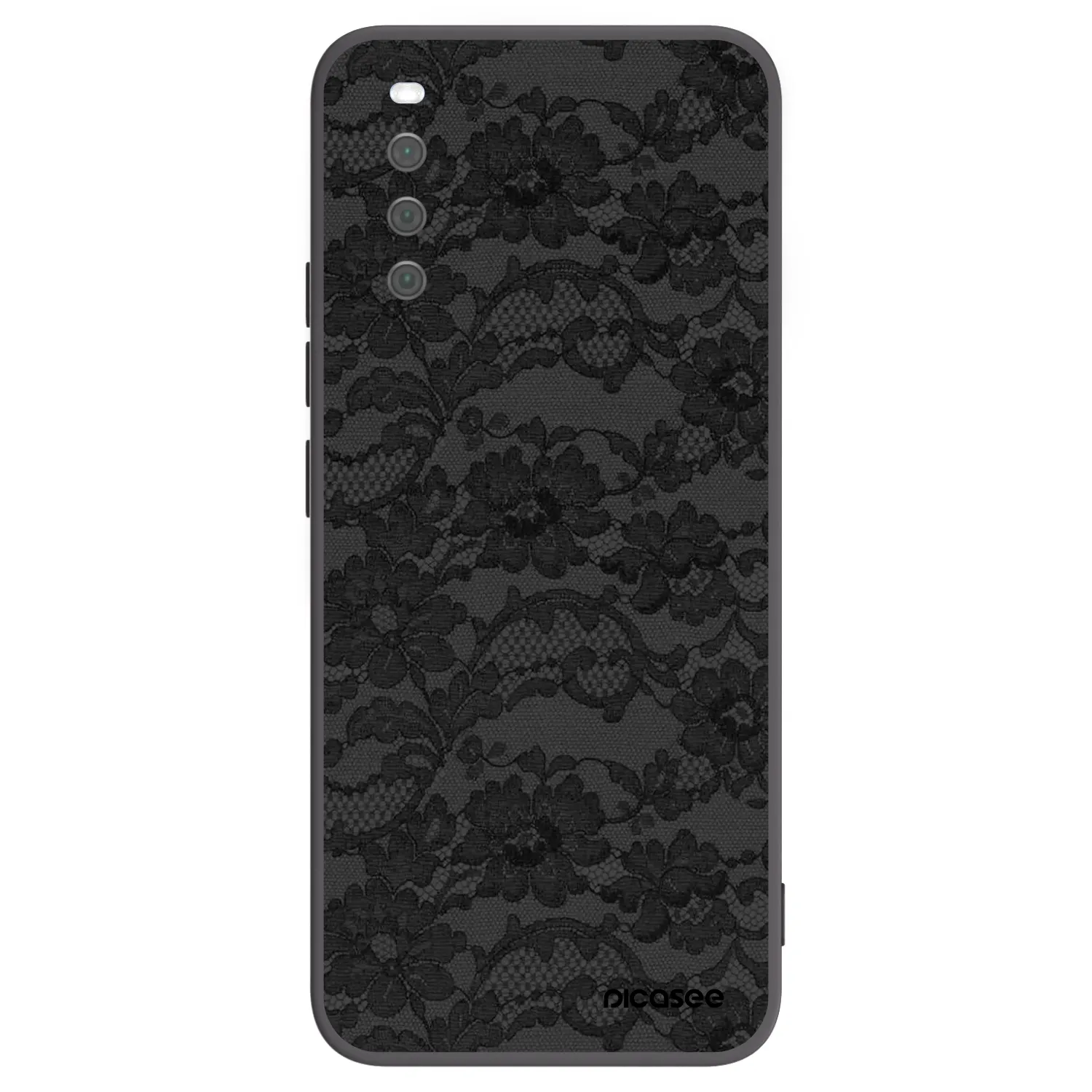 Picasee silikonový černý obal pro Sony Xperia 10 III - Dark Elegance