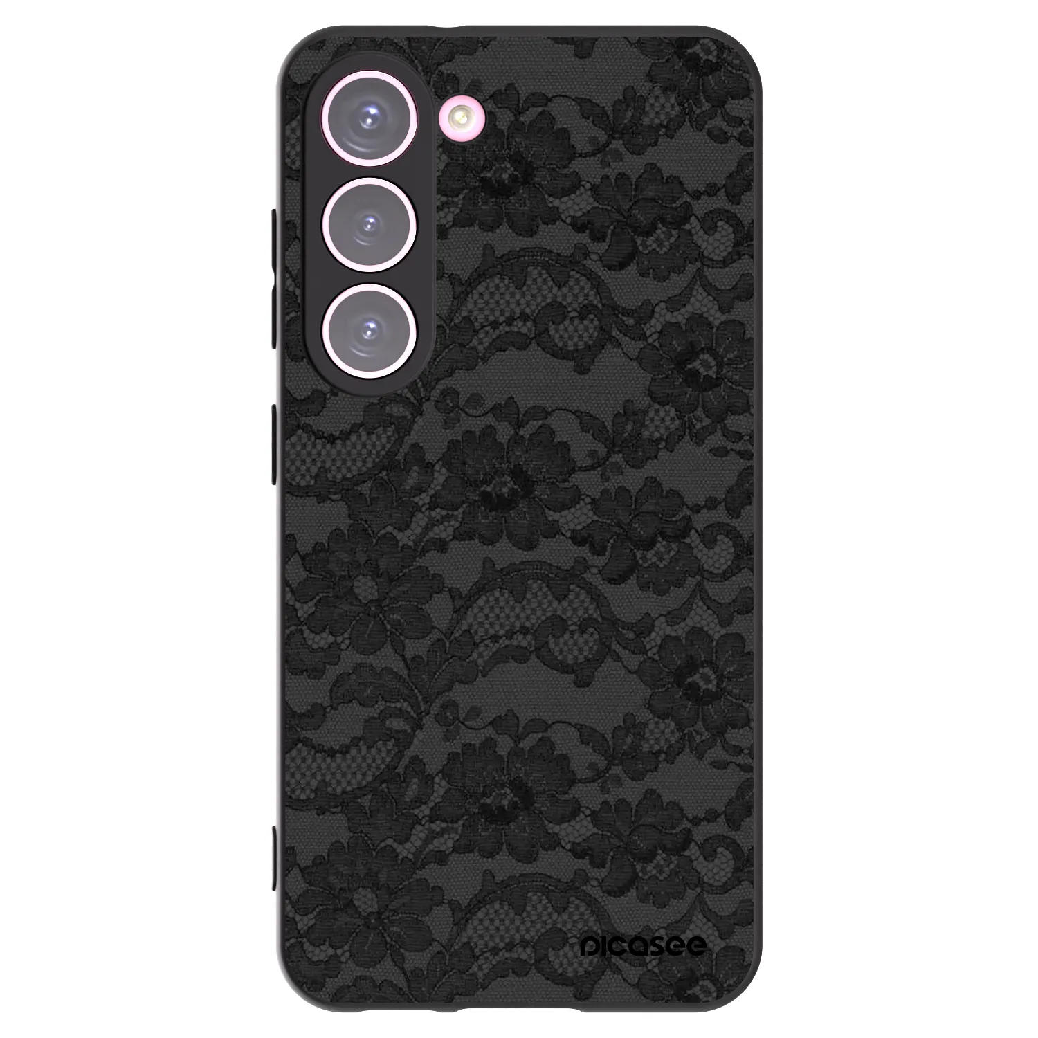 Picasee silikonový černý obal pro Samsung Galaxy S23 5G - Dark Elegance