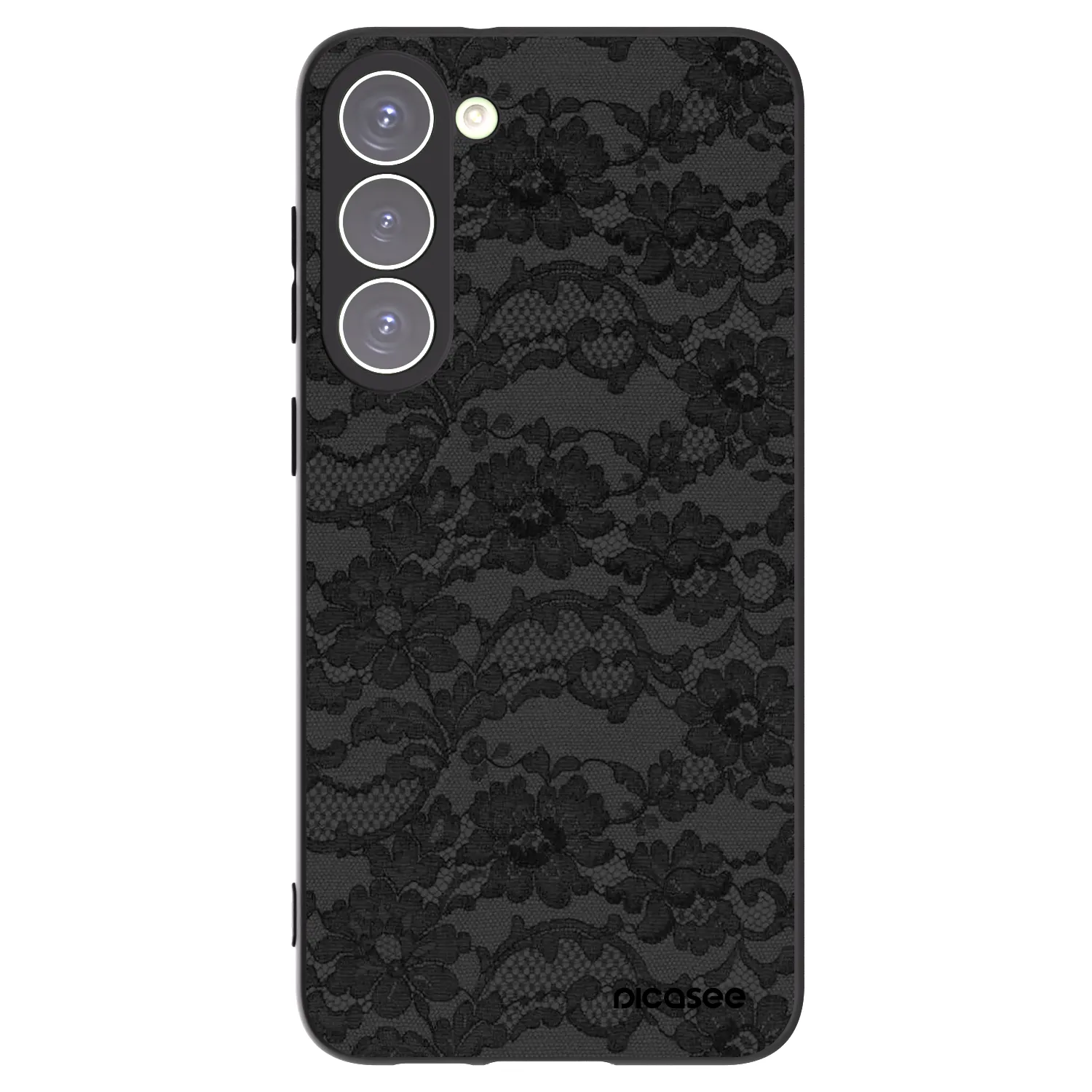Picasee silikonový černý obal pro Samsung Galaxy S23+ 5G - Dark Elegance